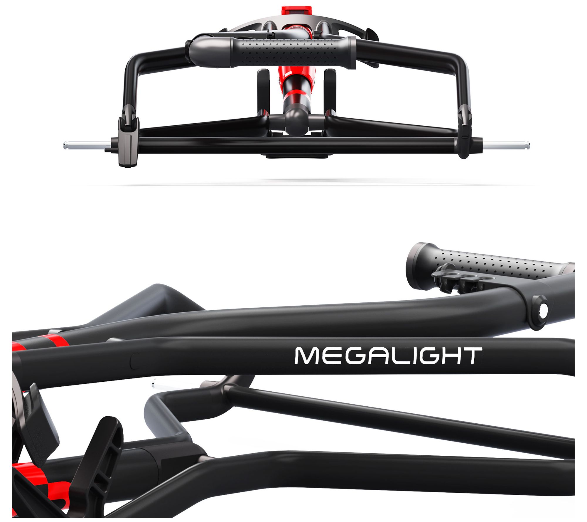 Wishbone 3-Wheel Folding Golf Pushcart