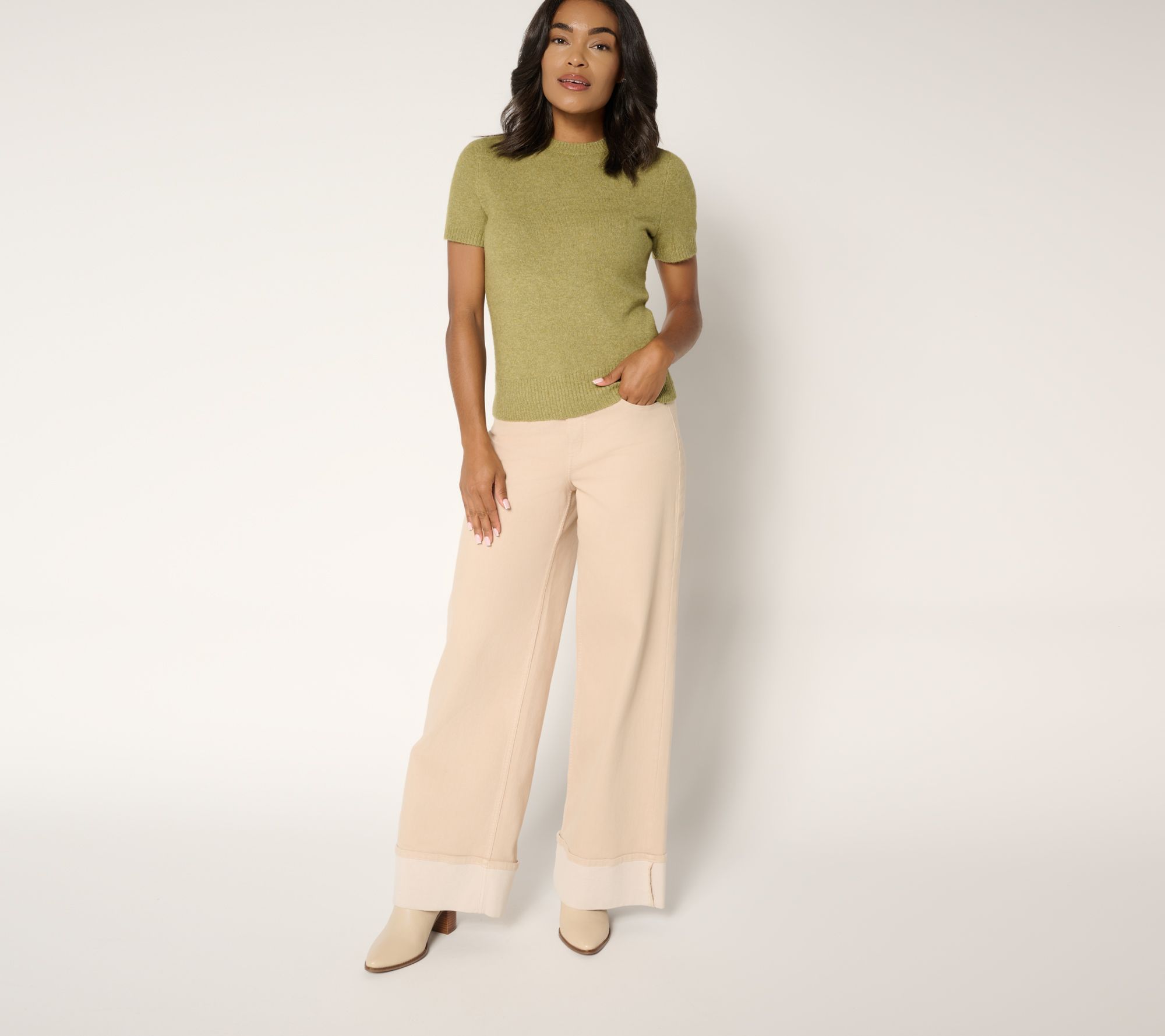 Me by Jennie Garth Palm Sweater Tee