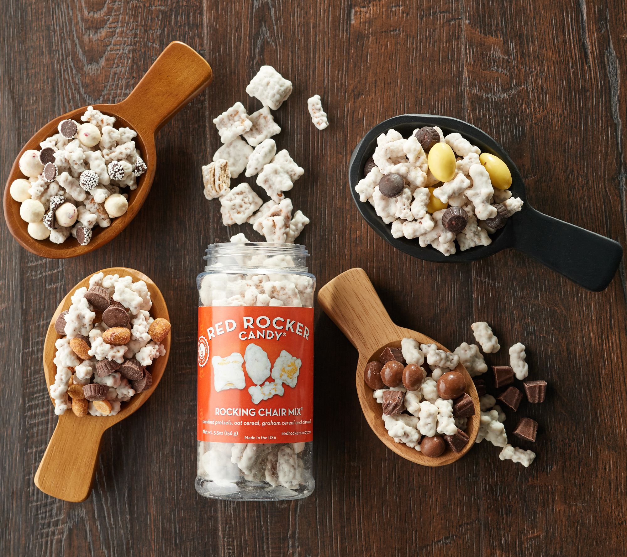 Red Rocker Candy (5) Sweet & Salty Pretzel Mixes