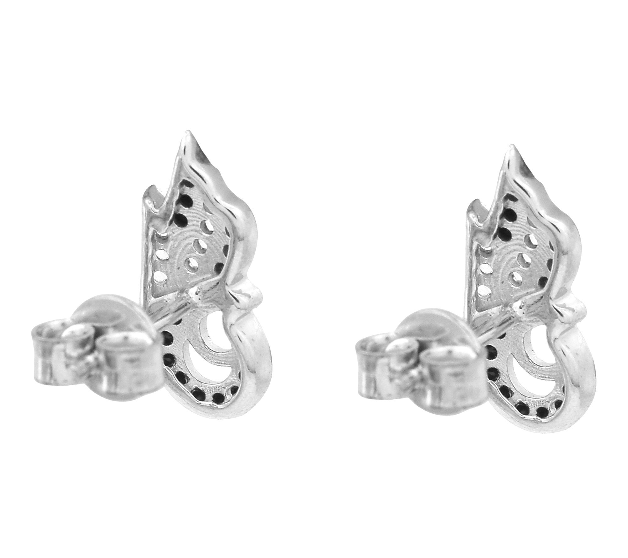 Affinity Gems Spinel & Natural Zircon Drop Earrings, Sterling