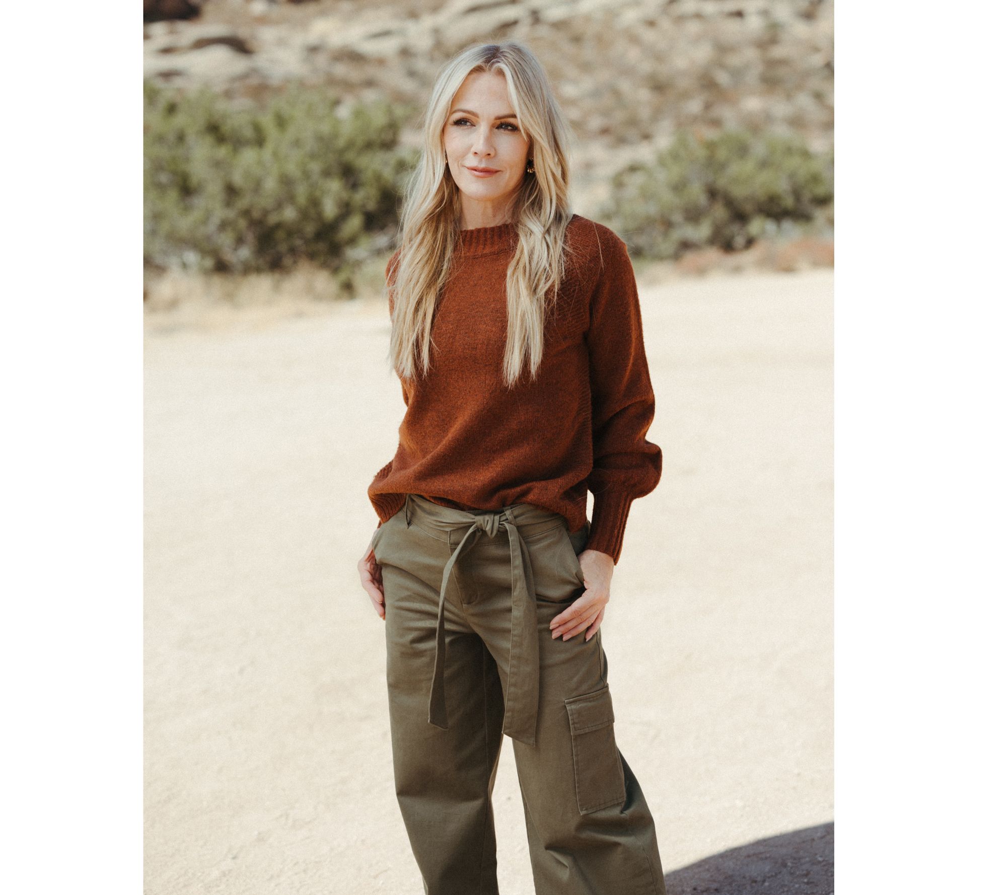 Me by Jennie Garth Bailey Boatneck Sweater with Raglan Detail