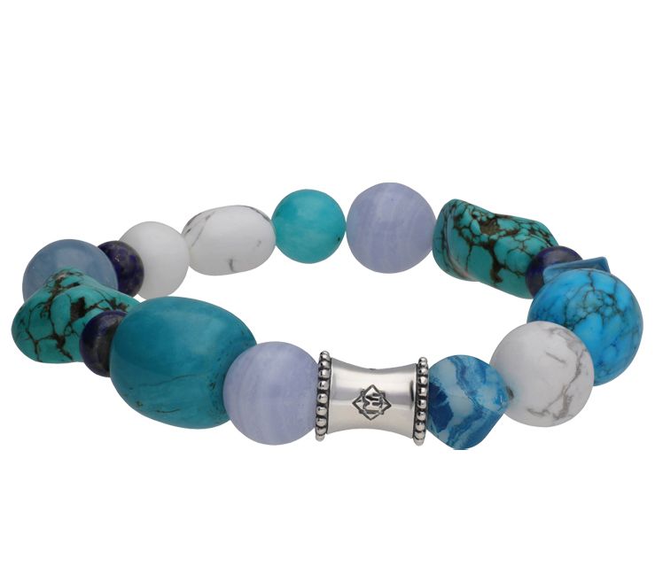 Elyse Ryan Sterling Blues Gemstone 