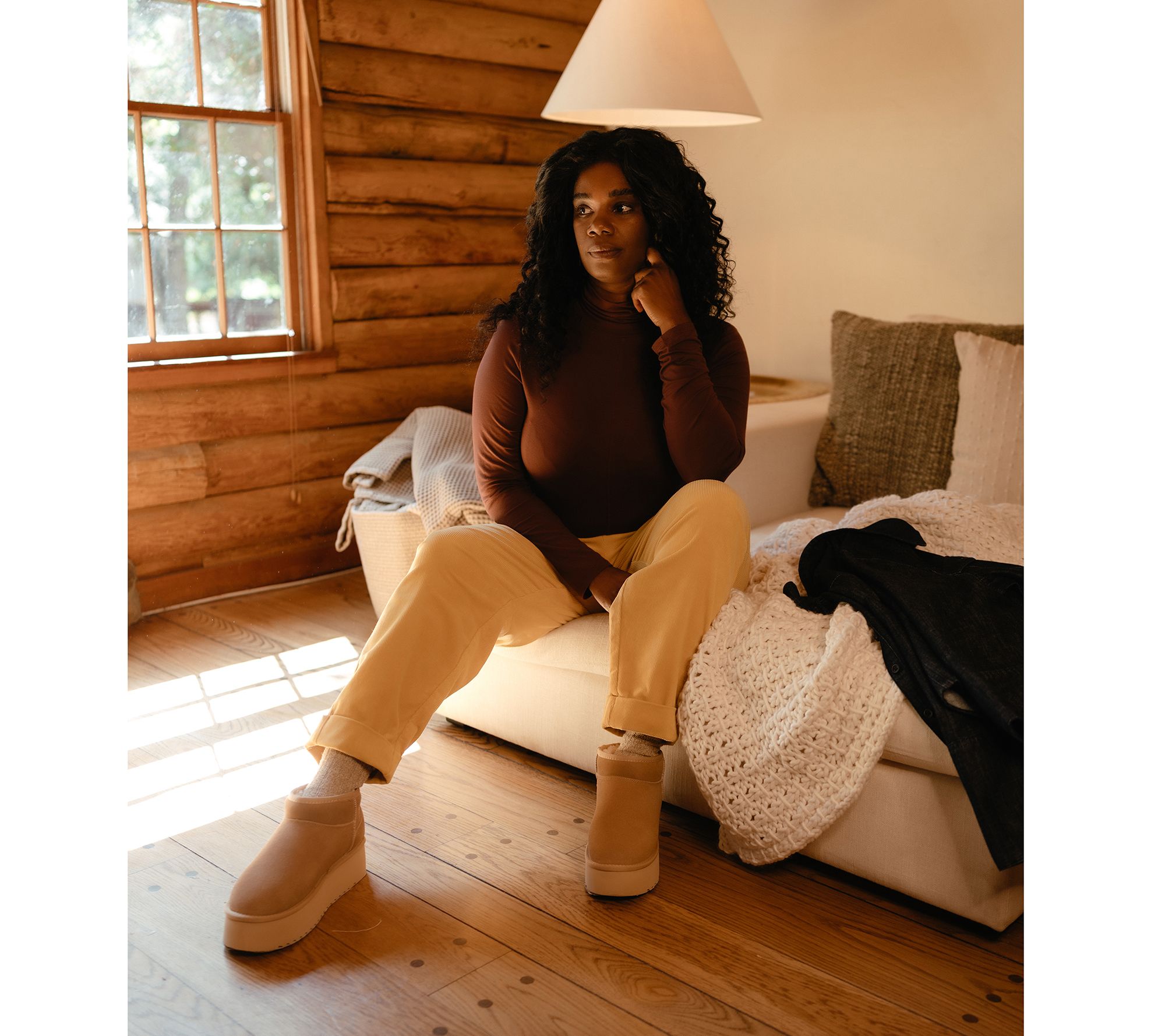 Me by Jennie Garth Larimer Long Sleeve Turtleneck Top