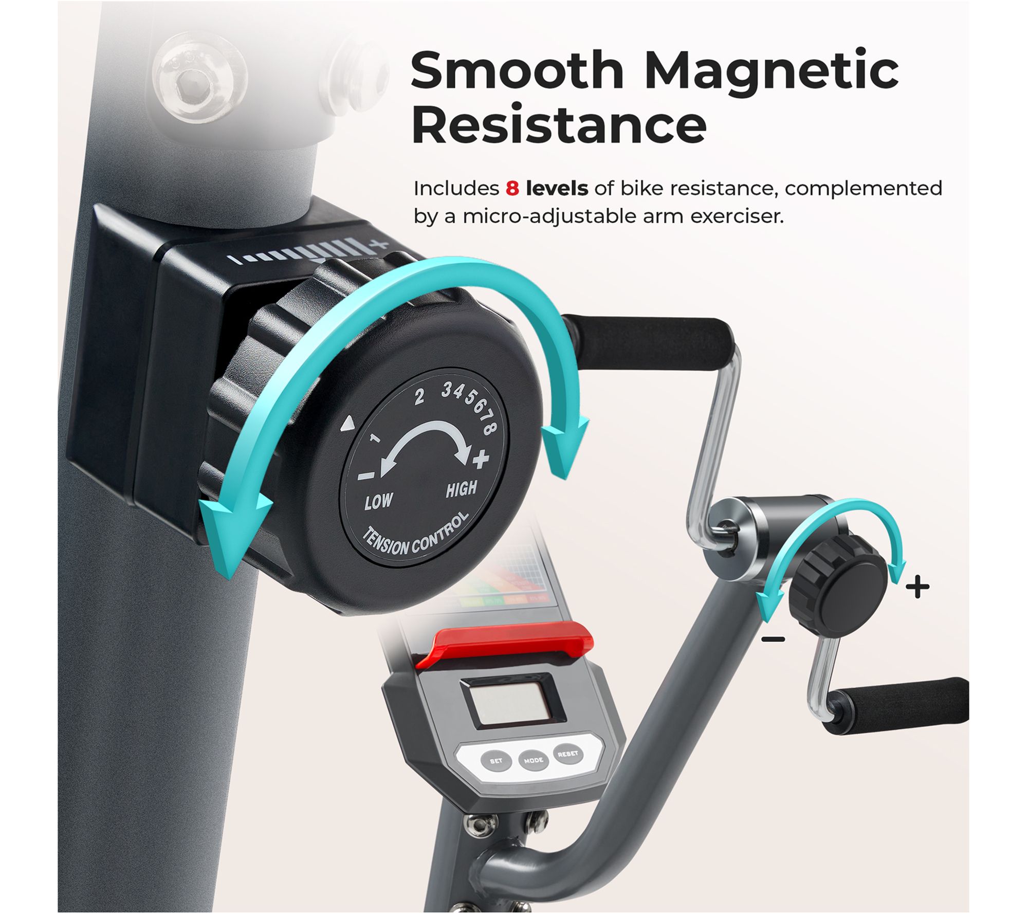 Sunny Smart Magnetic Recumbent Bike