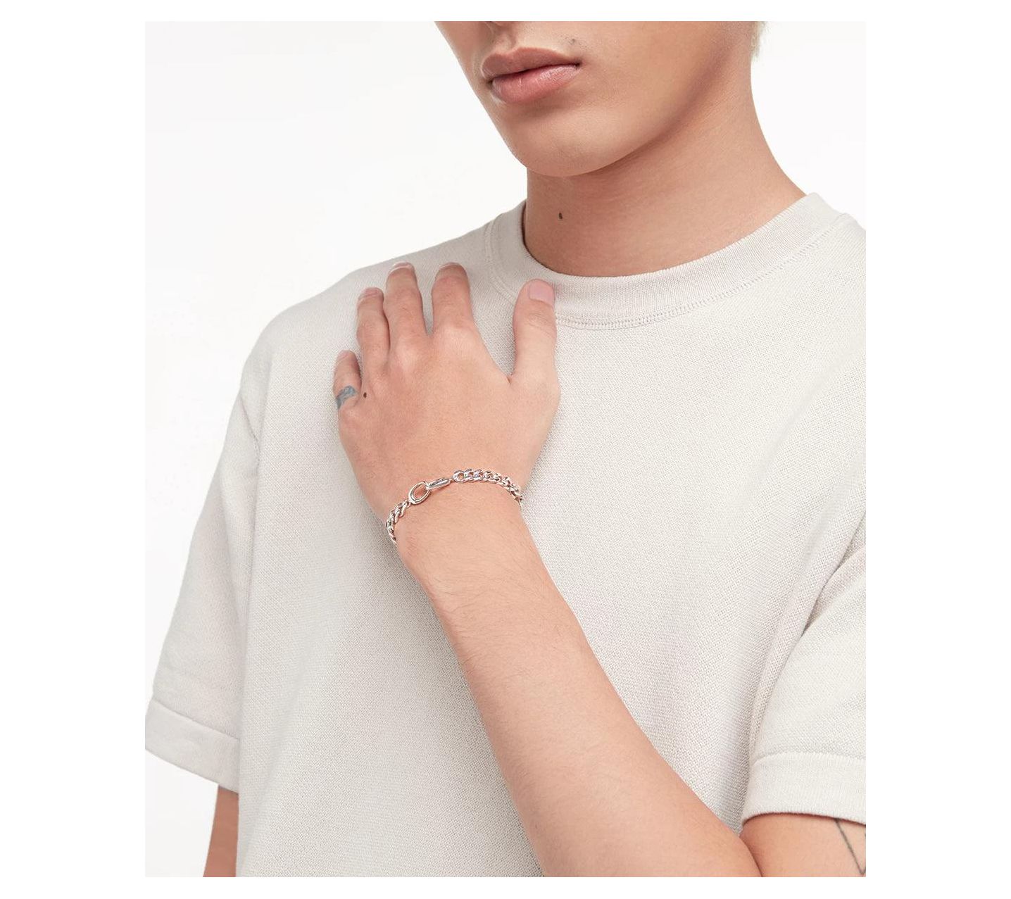 ONI Fine Jewelry Sterling Silver Maxi Cuban Link Bracelet