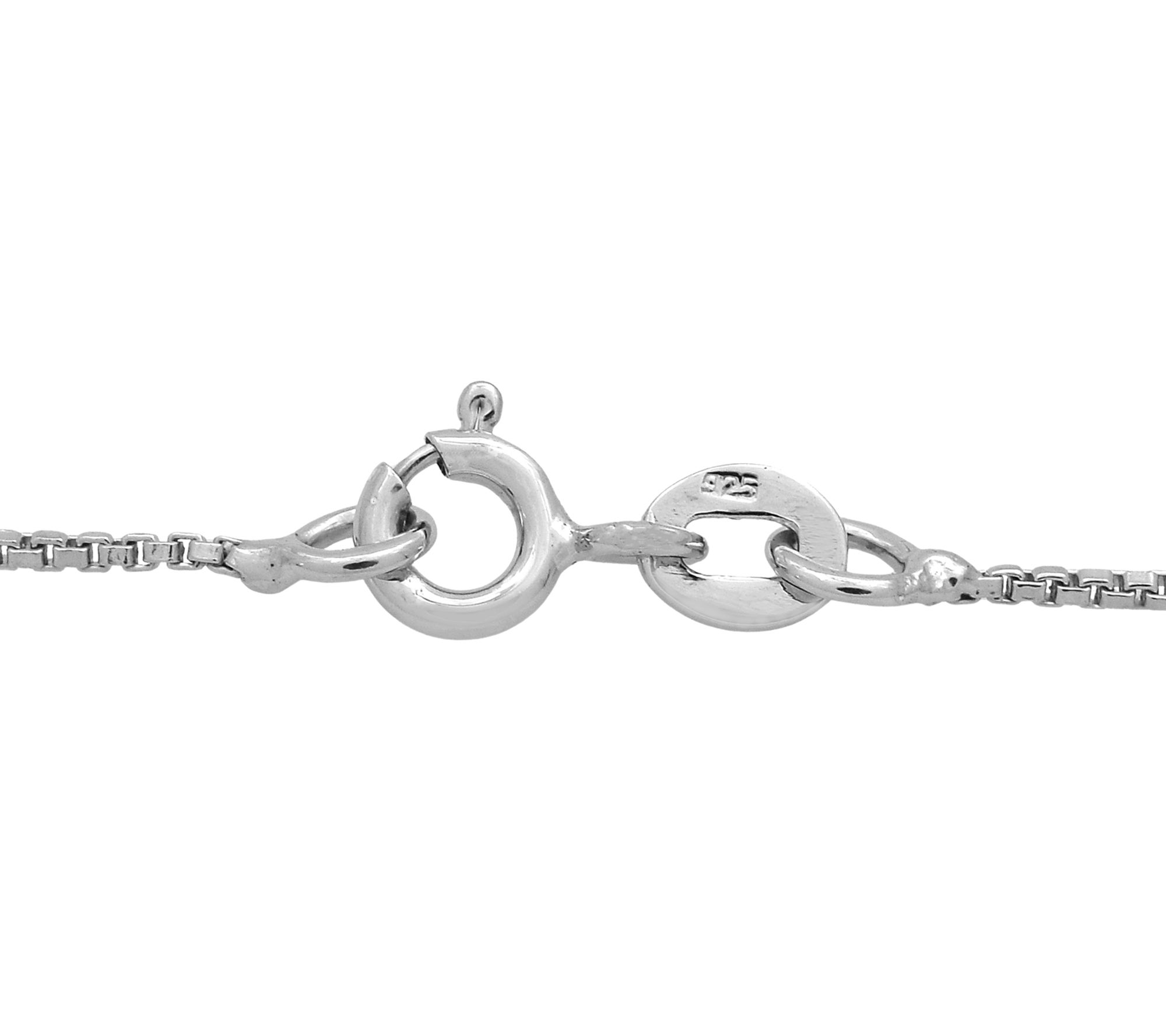 Affinity Gems Corundum & White Zircon Necklace,Sterling