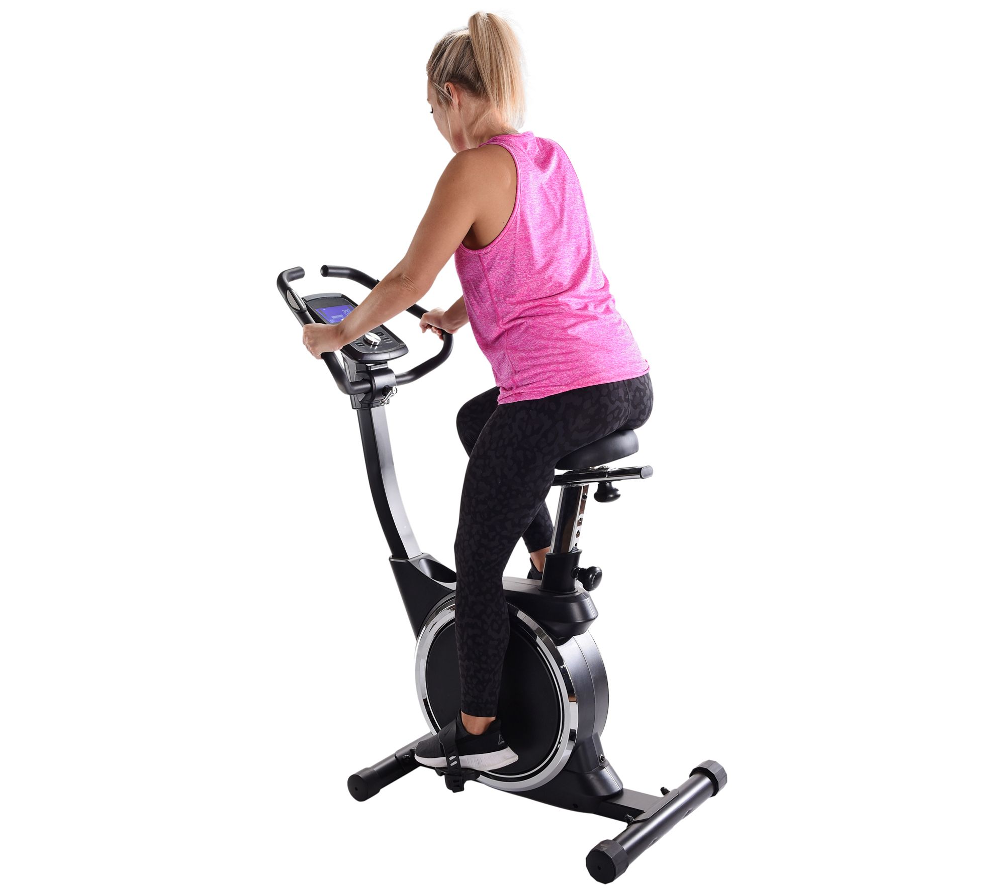 Stamina 345 Magnetic Exercise Bike with LCD Mon itor