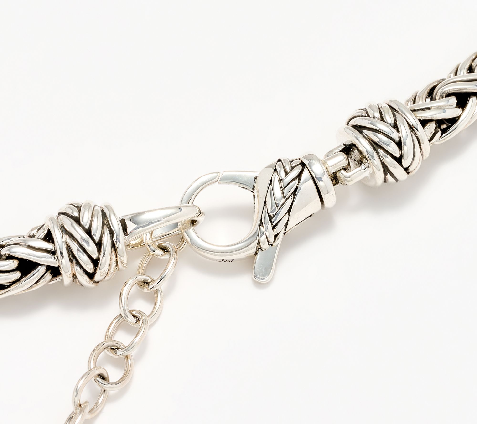 JAI Sterling Silver 5.3mm Handwoven Legacy Chain Necklace, 50.0g