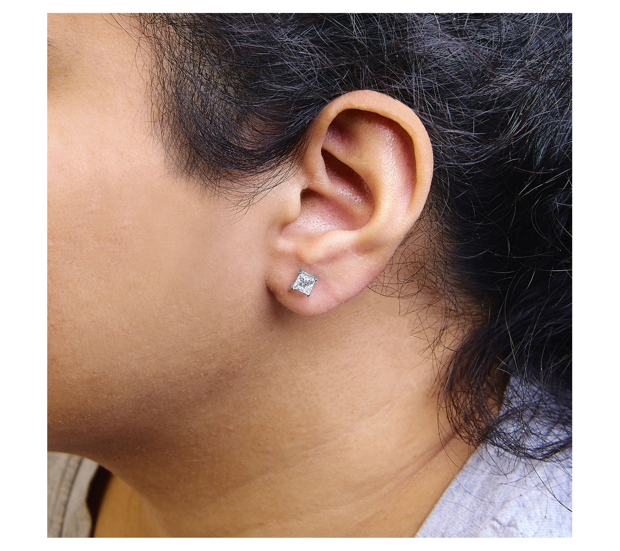 Haus of Brilliance Lab Grown Diamond Princess Earrings, 14K