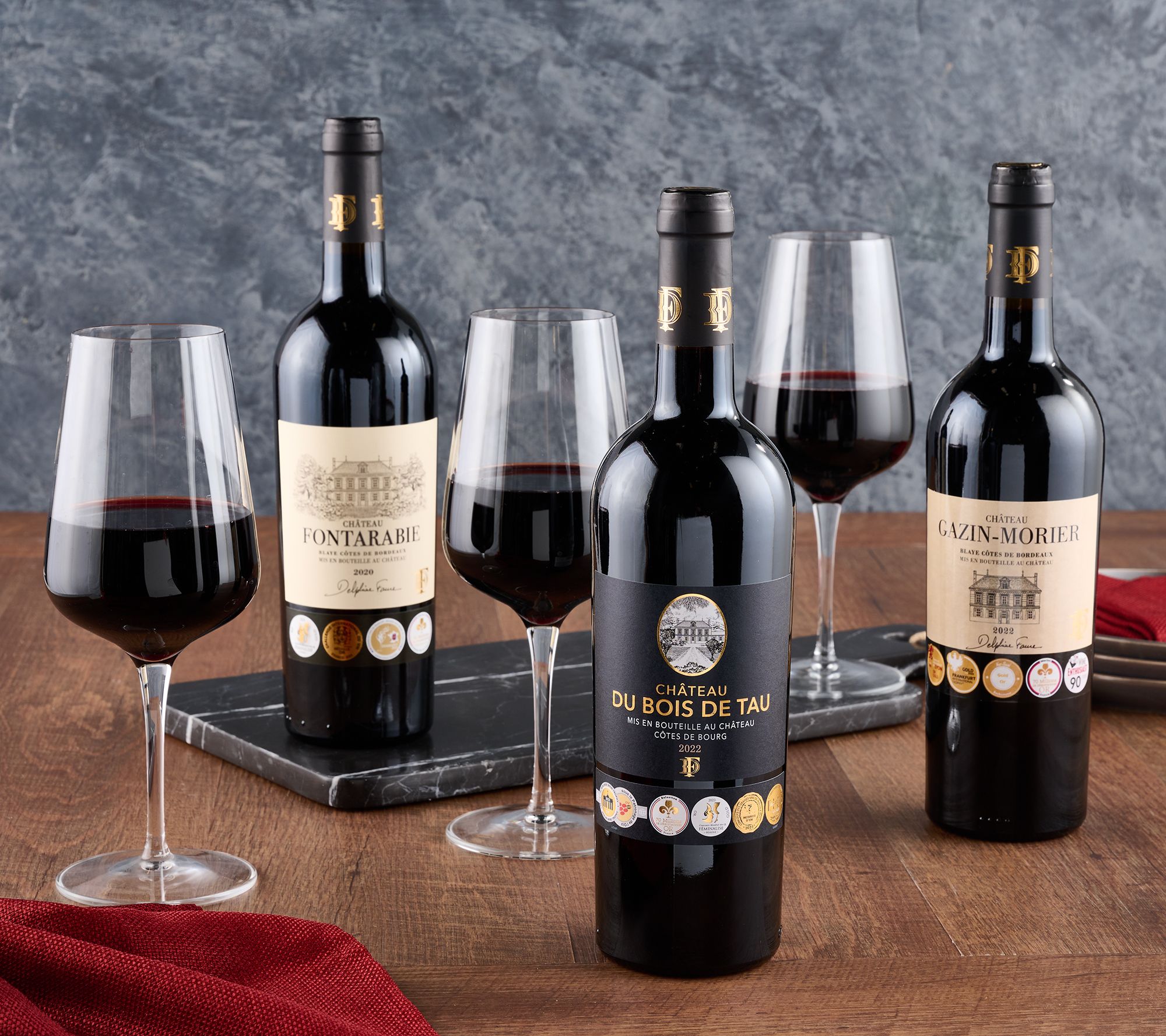 SH 12/8 Hemispheres (3) Bottles Estate Bordeaux Auto-Delivery