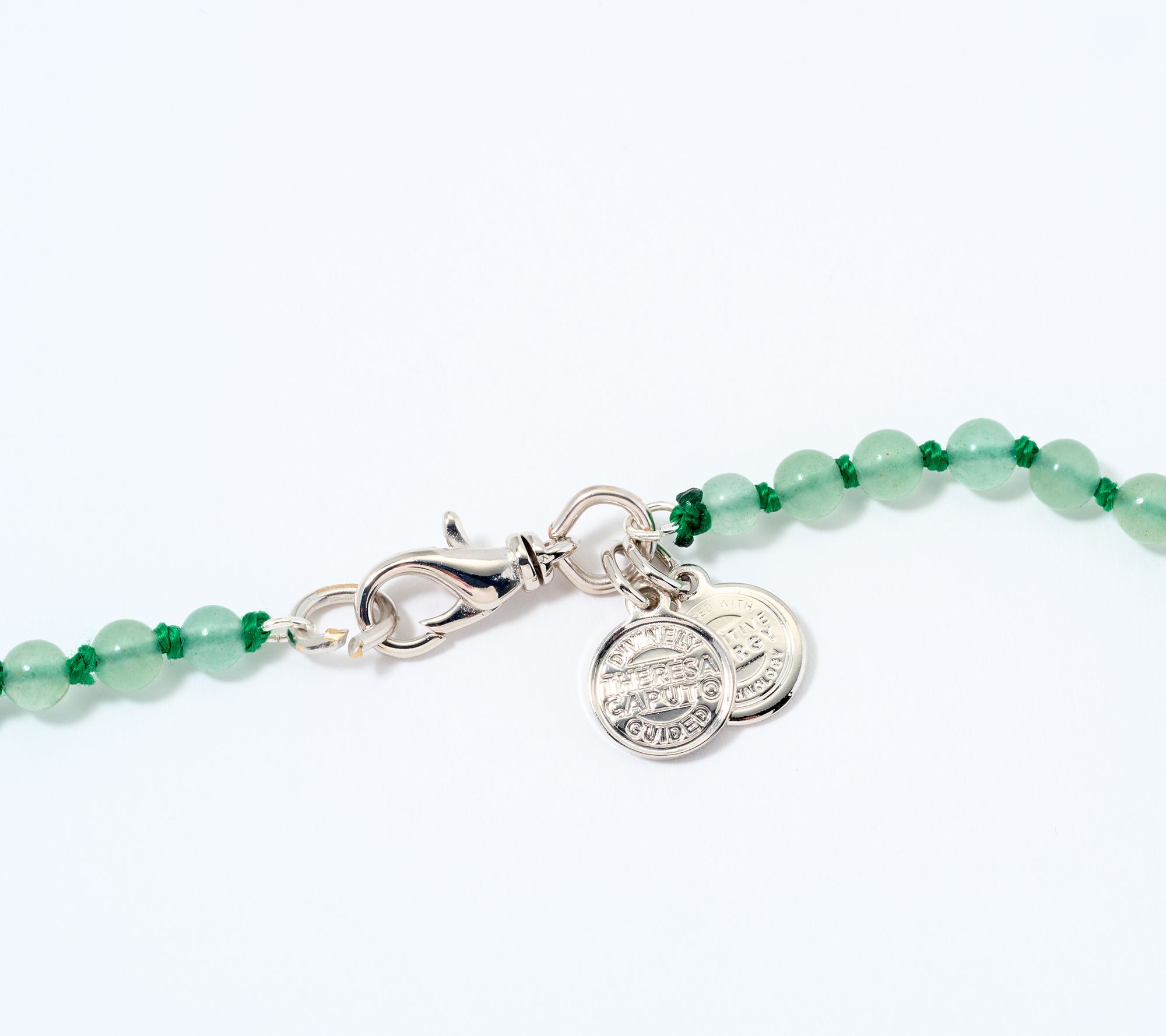 Divinely Guided by Theresa Caputo Quartz Hand-Knotted Charm Necklace