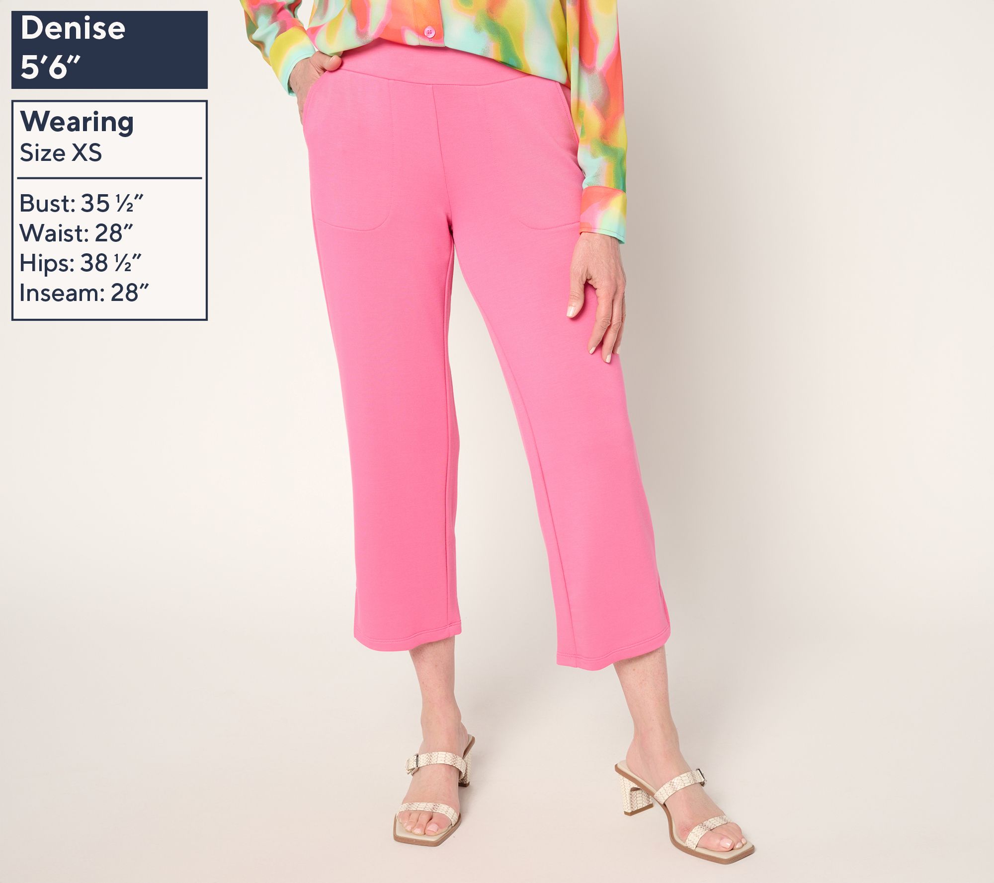 Brandis Dress Out Loud Tall Acquitted Knit Cropped Pants