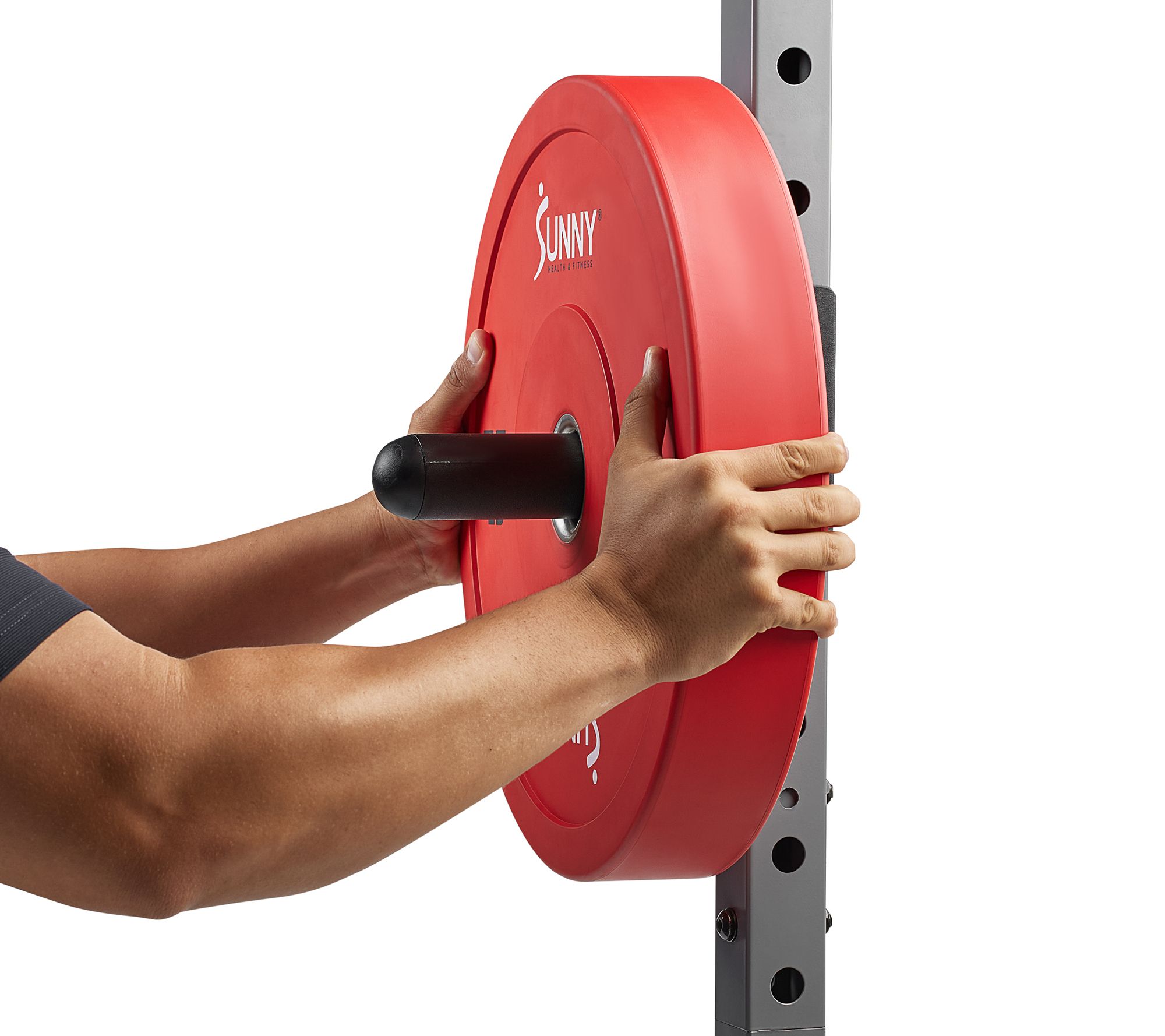 Sunny Adjustable Weight Plate Storage Rack Attachment