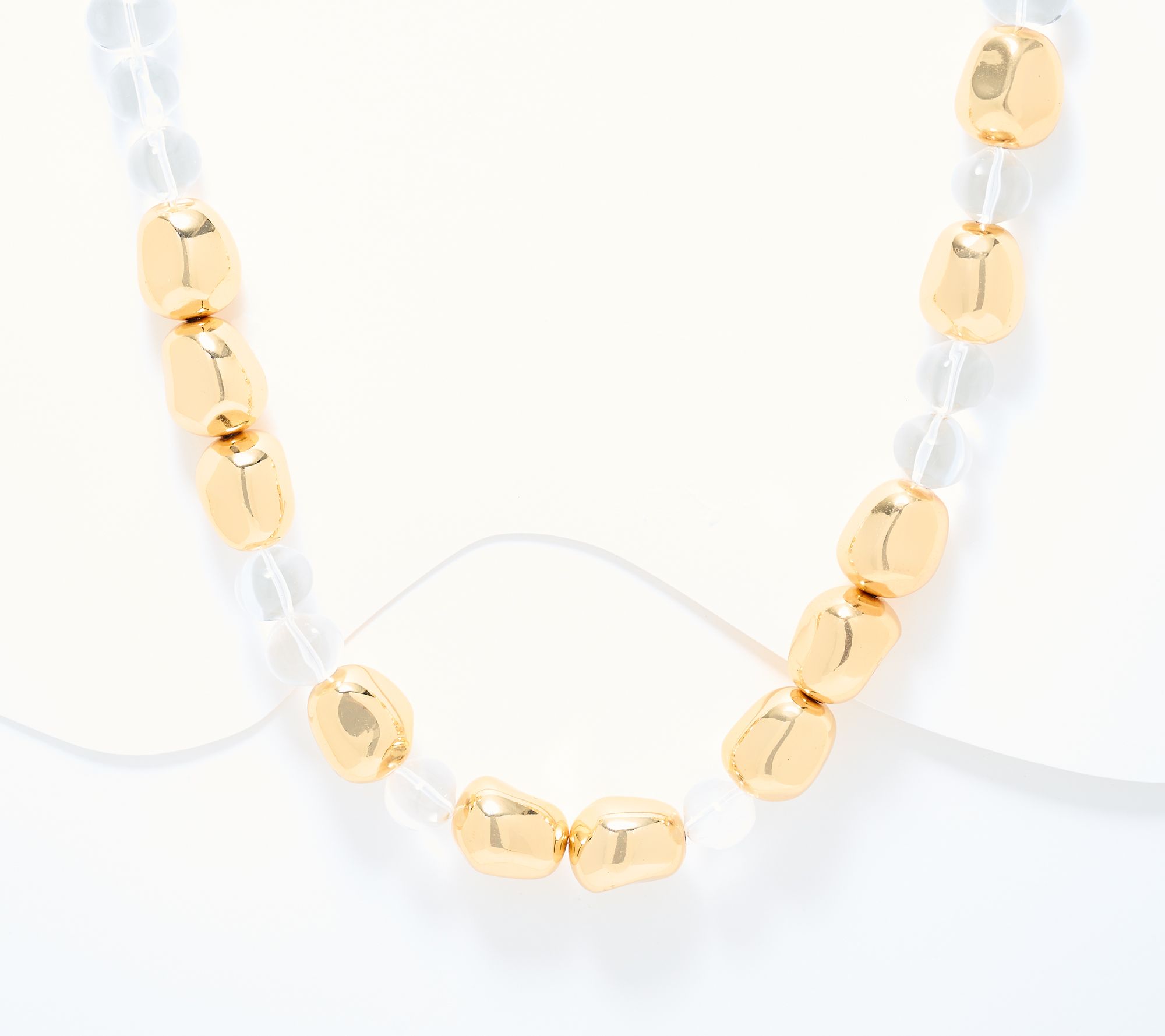 Susan Graver Chunky Nuggets Necklace