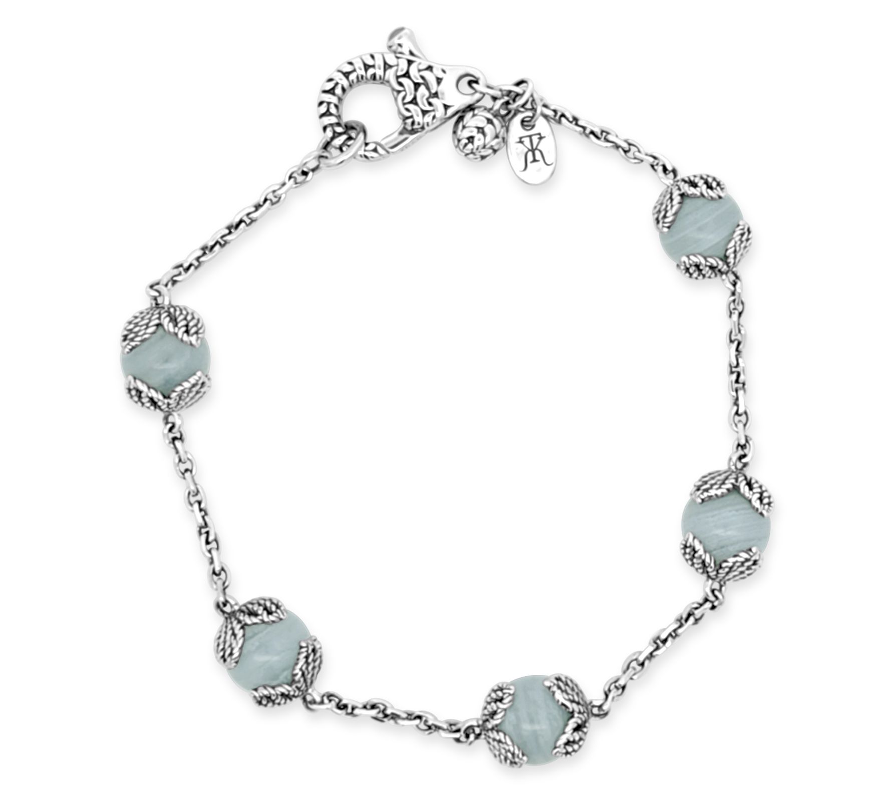Tiffany Kay Studio Sterling Silver Blue Lace Agate Bracelet