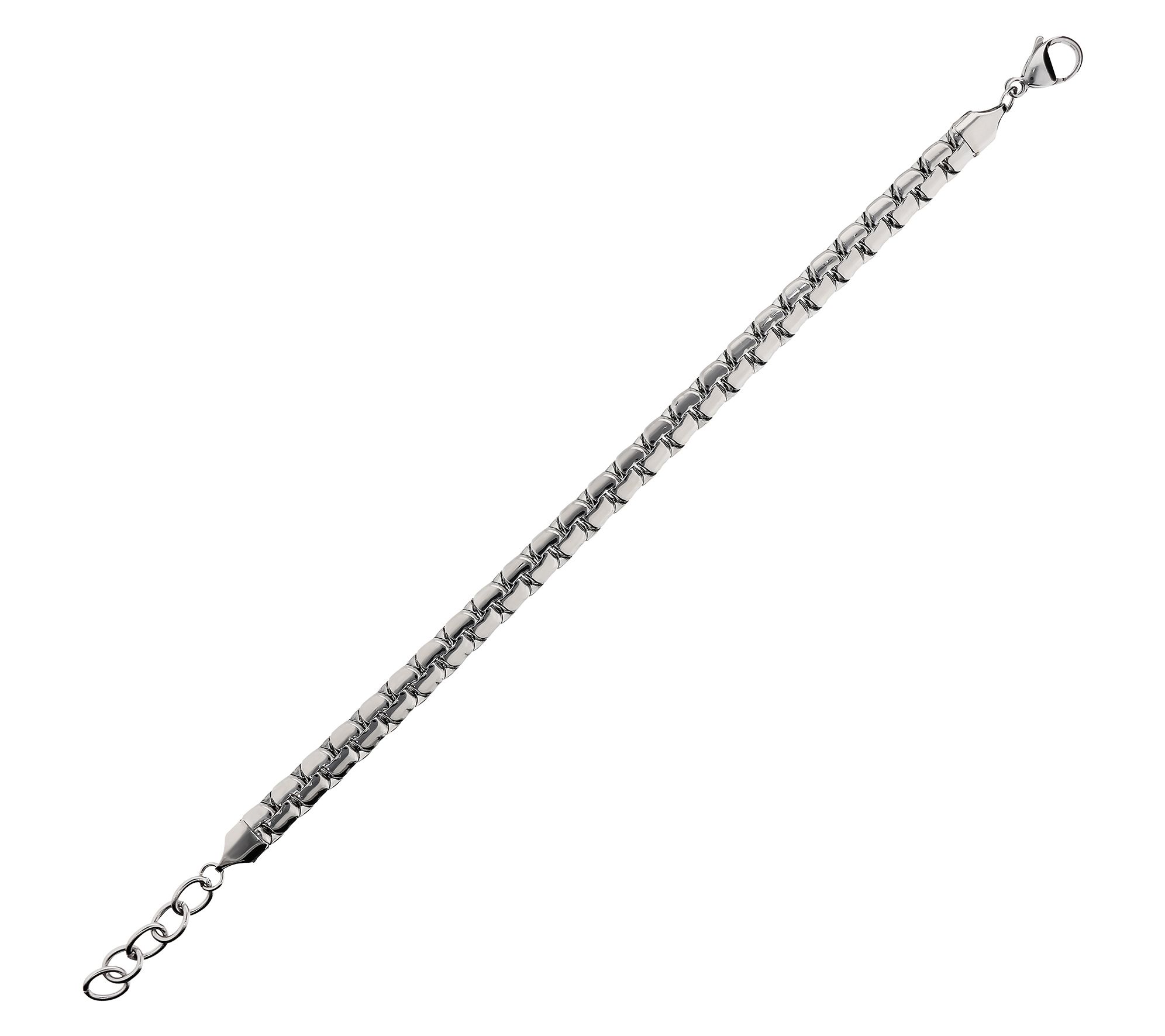 Steel By Design Men's Box Chain Bracelet