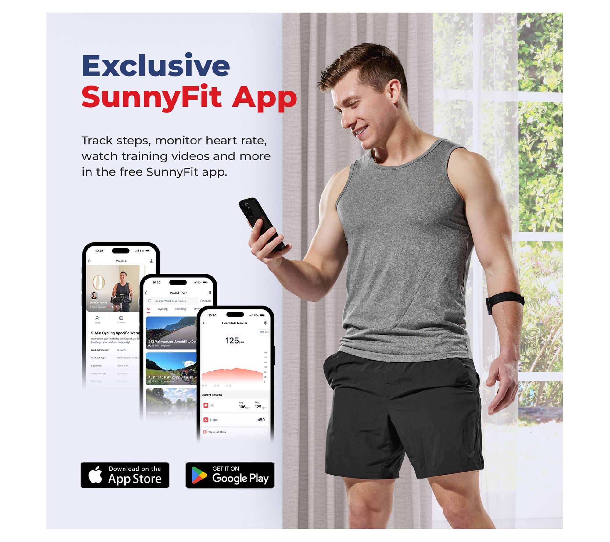 Sunny Fitness Heart Rate Monitor