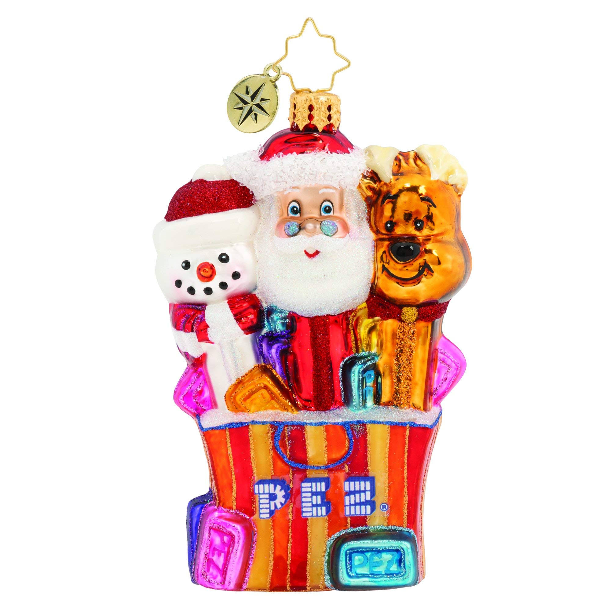 The Perfect Christmas Pezent Ornament by Christopher Radko