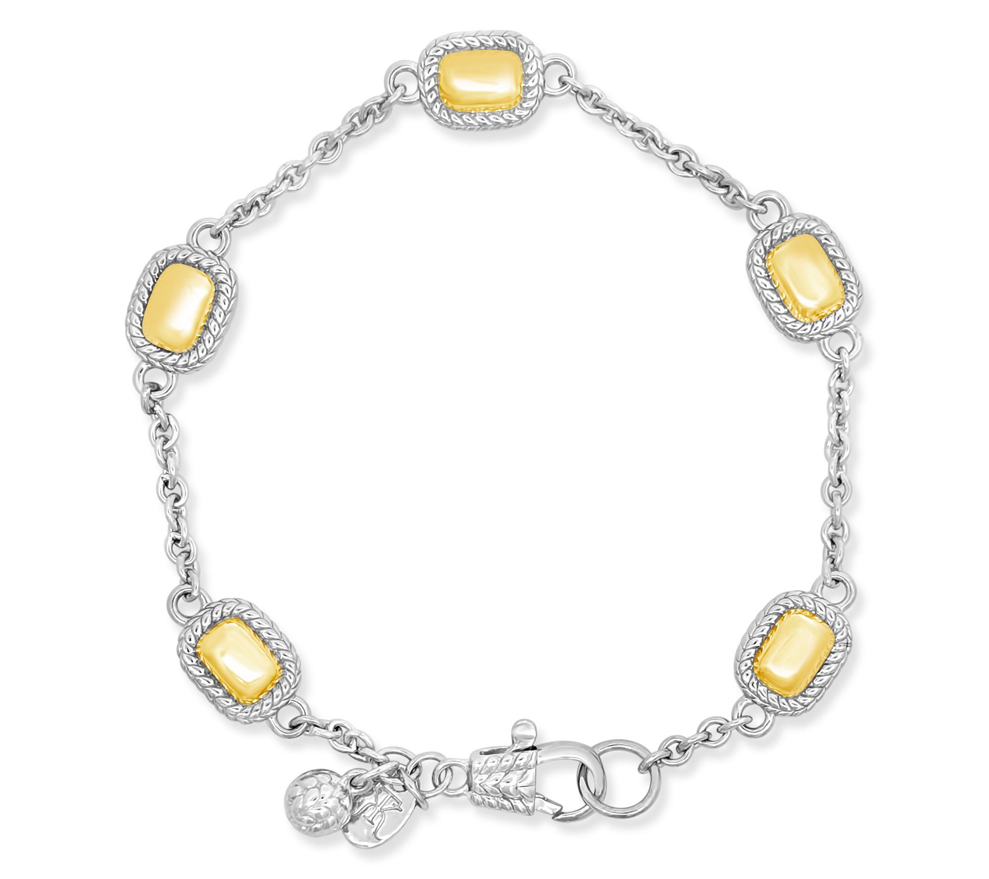 Tiffany Kay Studio Sterling Silver & 14K Clad Station Bracelet