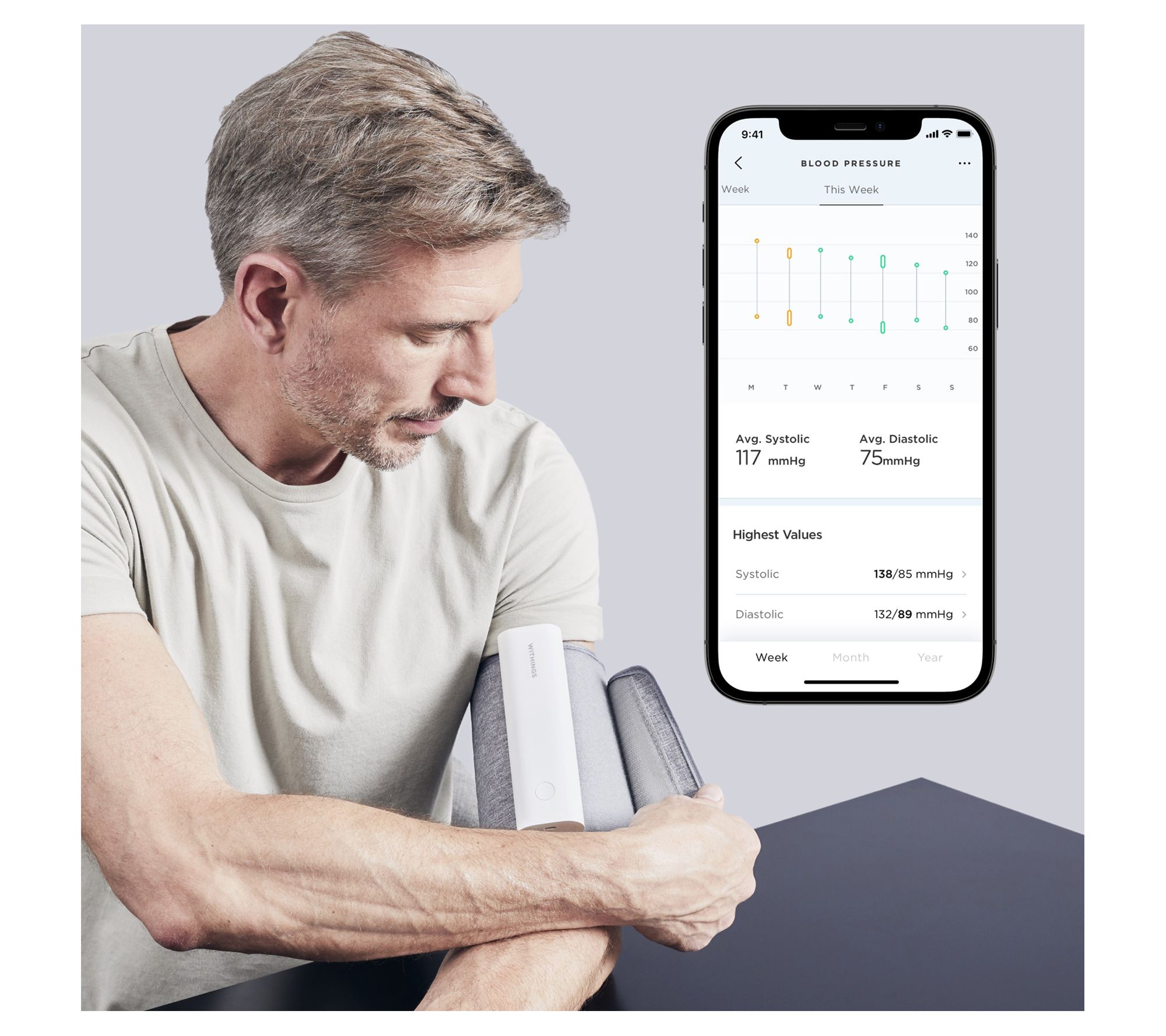 Withings Wi-Fi Smart Blood Pressure Monitor