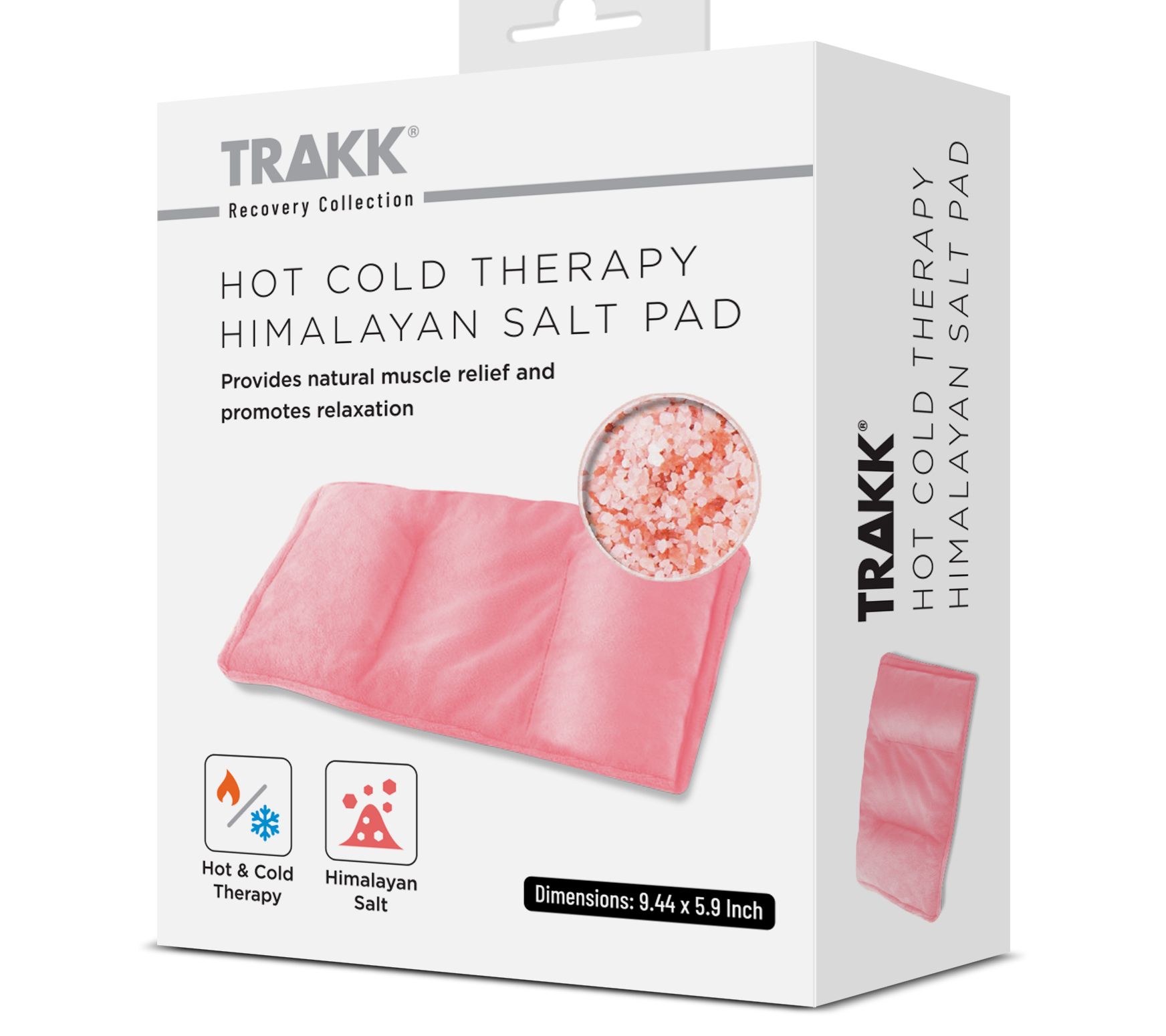 TRAKK Hot-Cold Therapy Himalayan Salt Pad