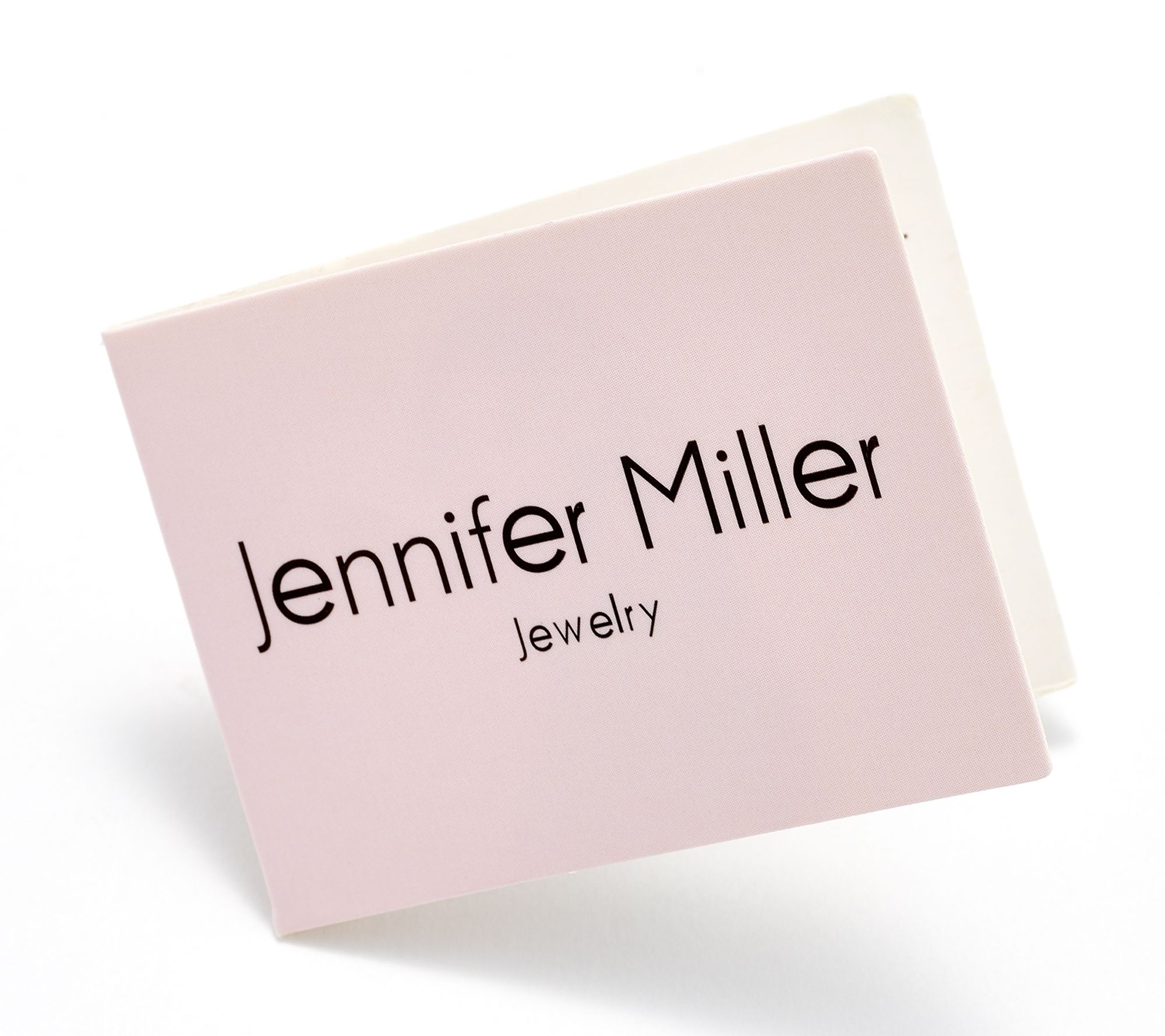 Diamonique x Jennifer Miller 4-Stone Floating Linear Earrings, Sterl