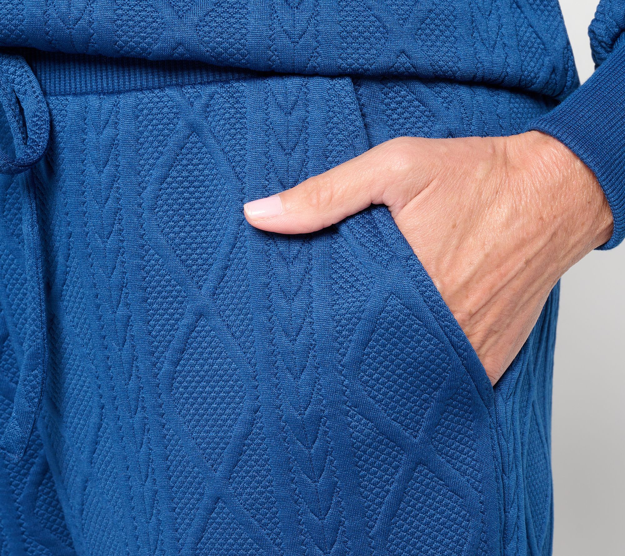 Belle by Kim Gravel Cable Chic Jogger