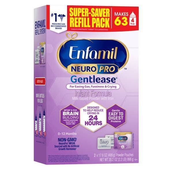 Enfamil neuropro gentlease Formula Powder XL Refill Box - 35.2oz