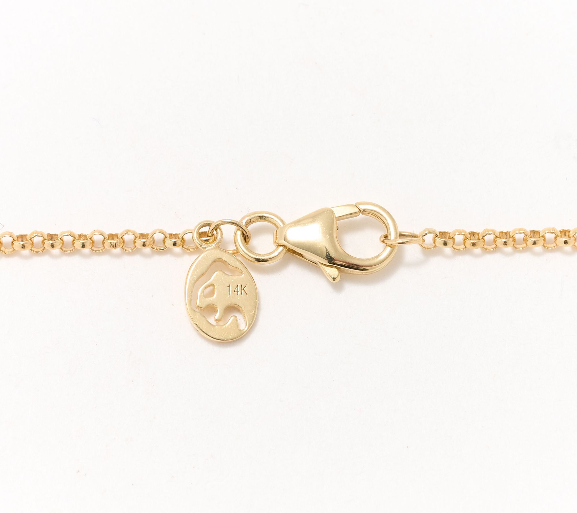 Effy Lab Grown Diamond Statement Necklace, 14K Gold