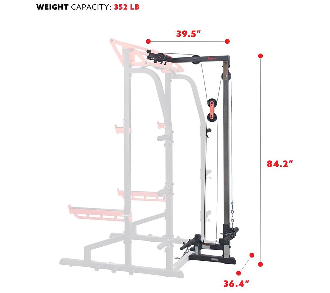Sunny Health & Fitness Lat Pull Down Attachment