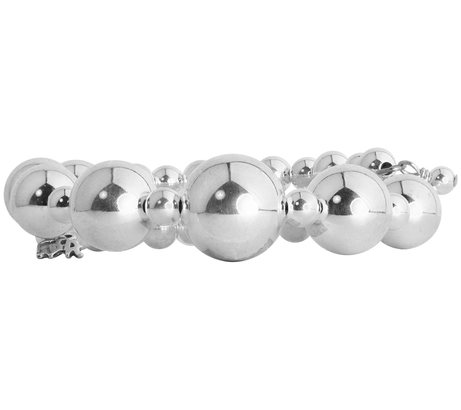 American West Classics Sterling Silver Beaded Coil Bracelet
