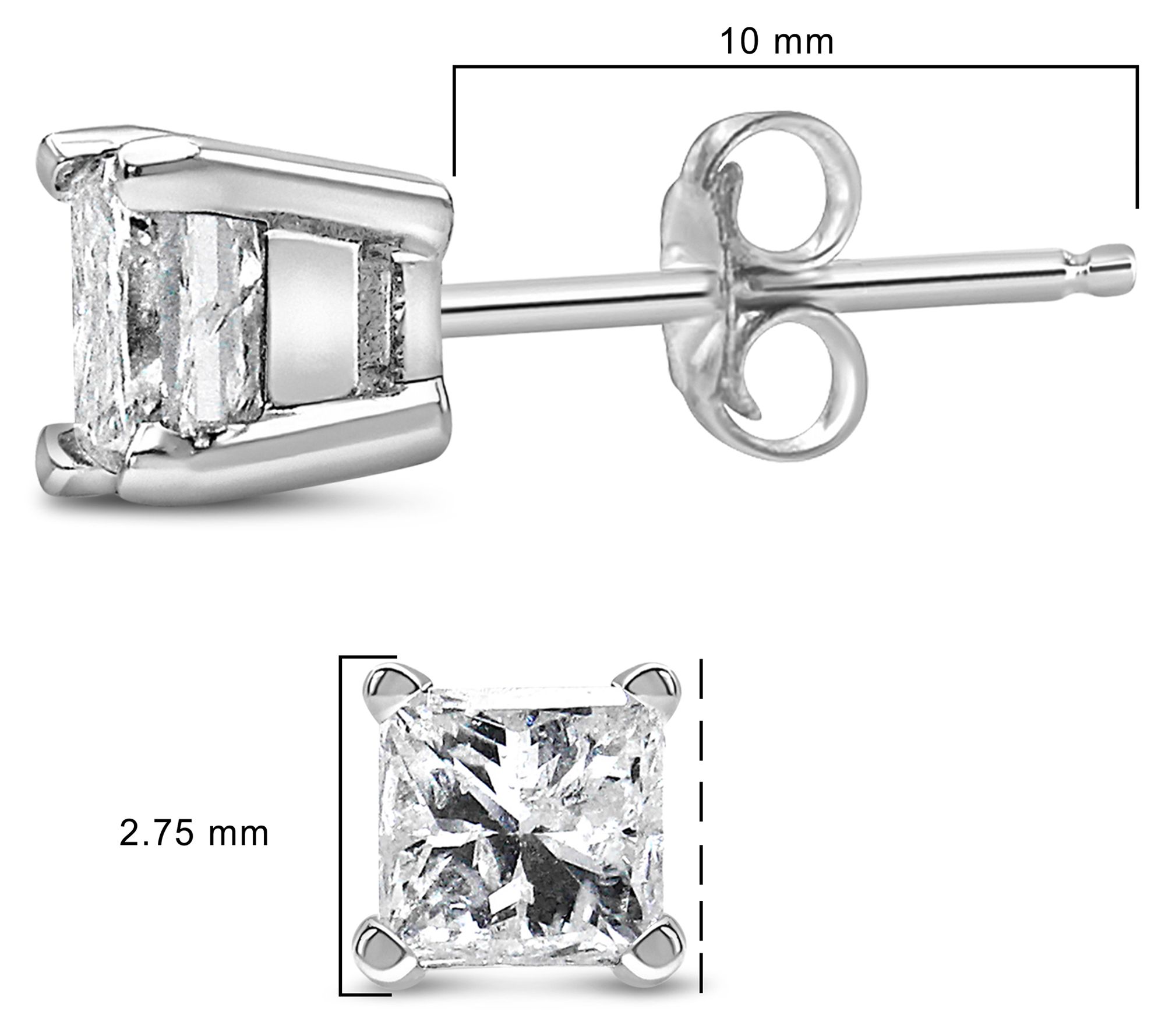 Haus of Brilliance Lab Grown 0.25 cttw DiamondEarrings, 14K
