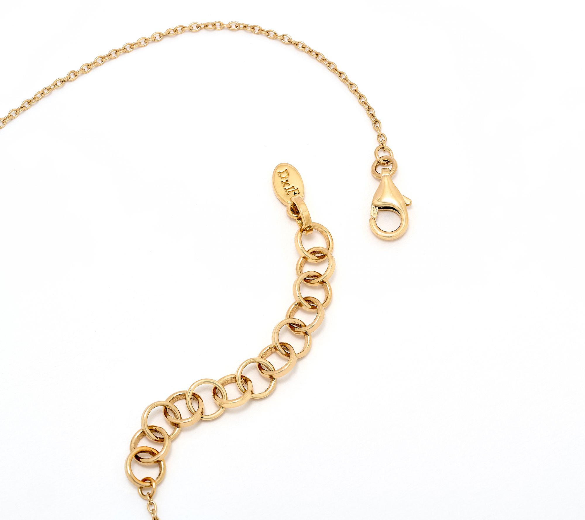 Diamonique x Lulu Frost Chandelier Necklace, Sterling Silver