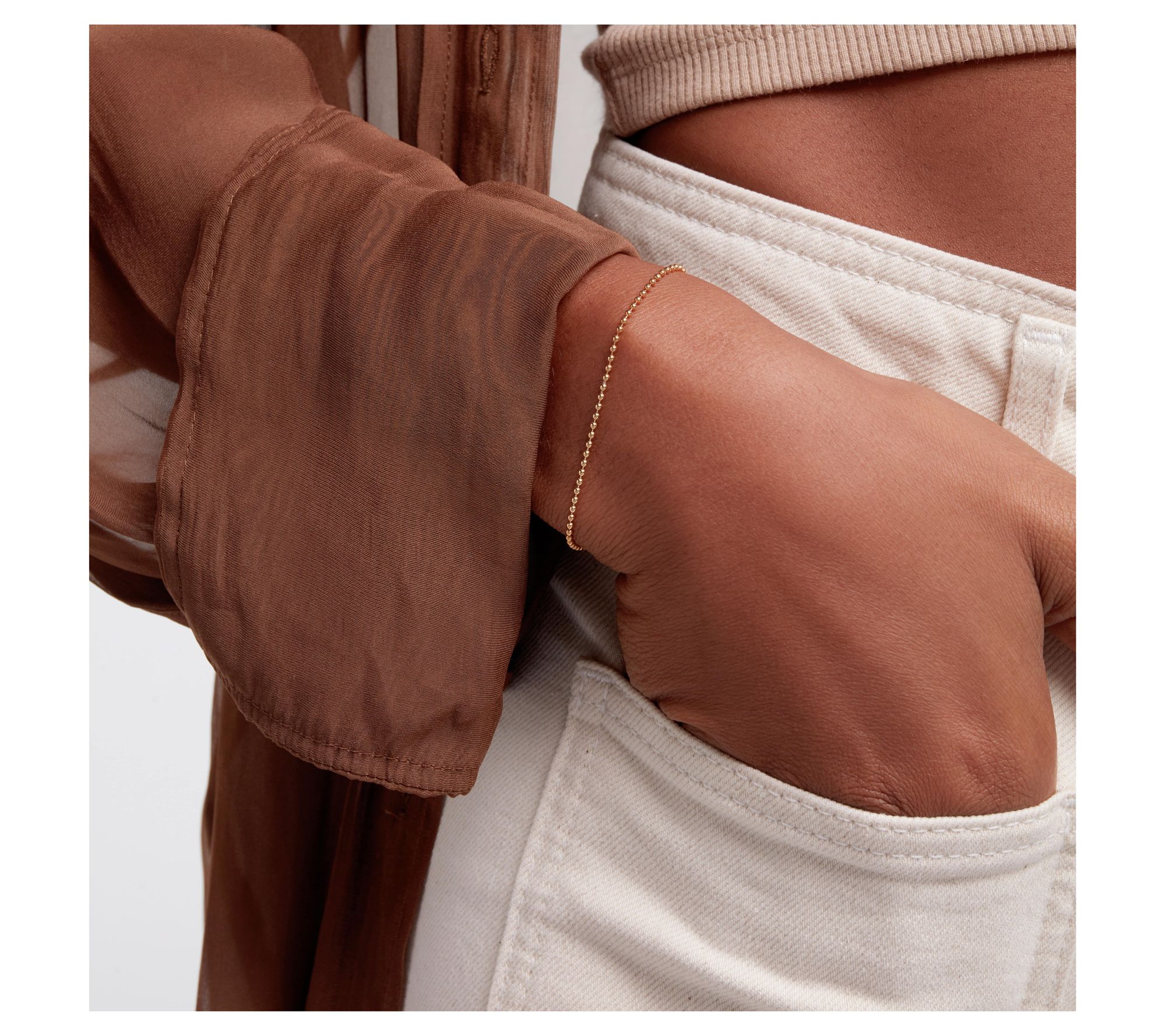 ONI Fine Jewelry Sterling Silver Mini Sphere Bracelet