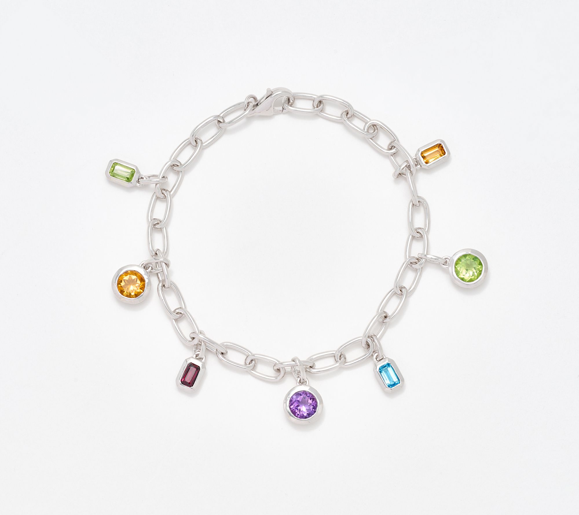 Effy Sterling Silver Multi Gemstone Bracelet