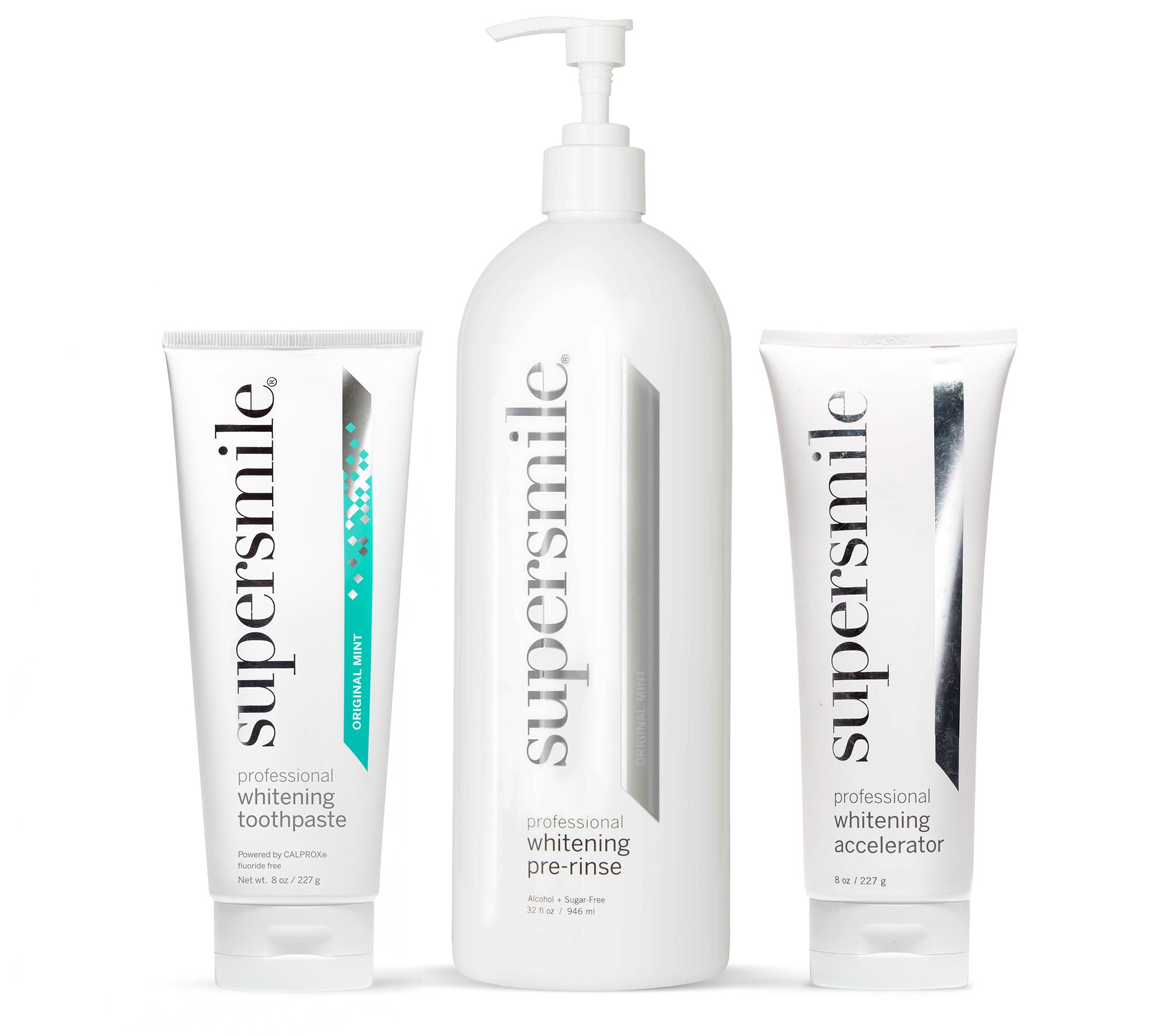 Supersmile Toothpaste, Accelerator & Pre-Rinse Jumbo Kit