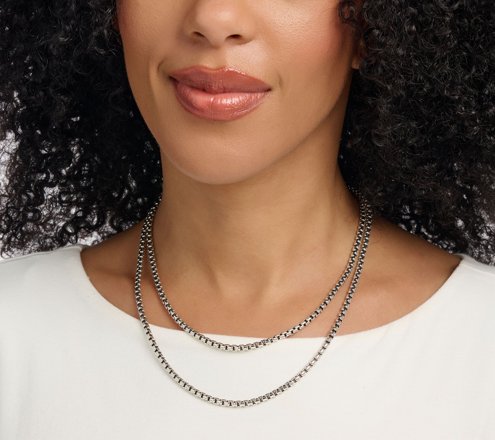 JAI Sterling Silver 3.7mm 24