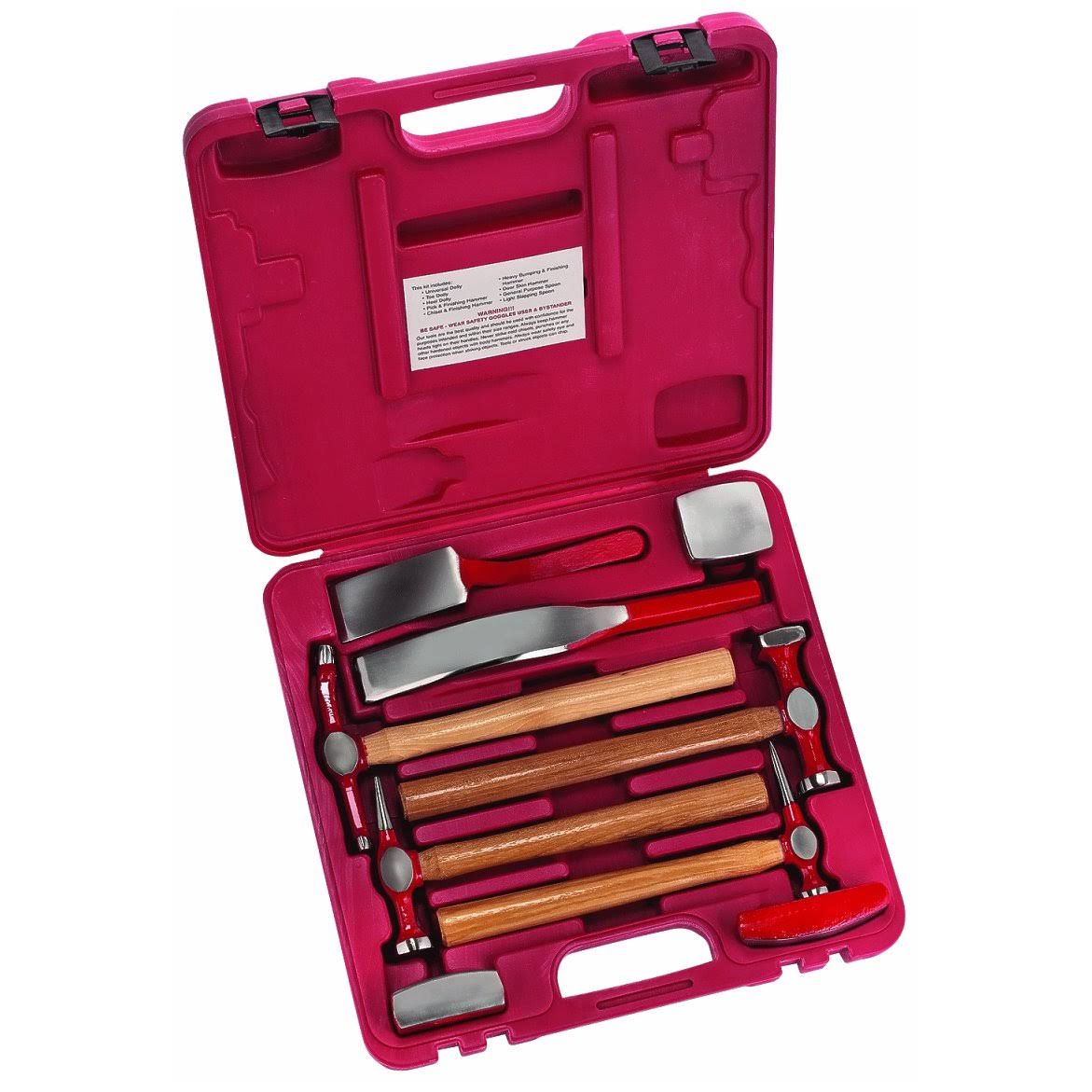 S u0026 G Tool Aid 89450 9-Piece Aluminum Body Repair Kit