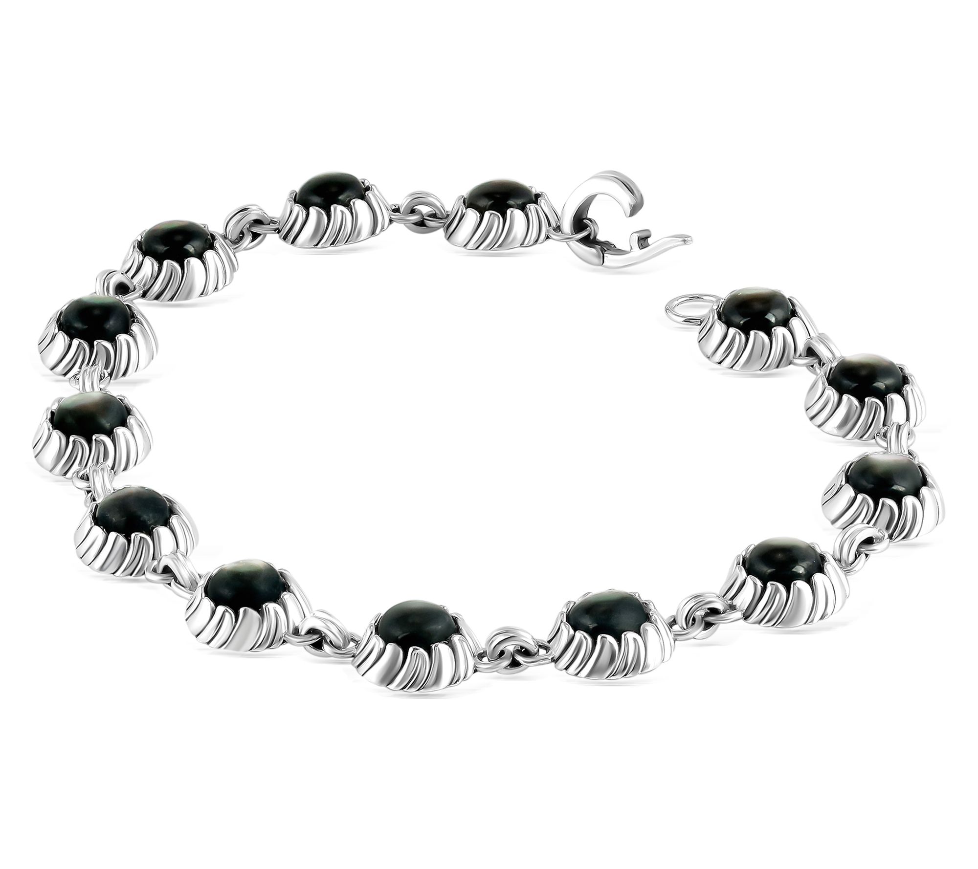 Christian James by Scott Grimes Sterling Gemstone Bracelet