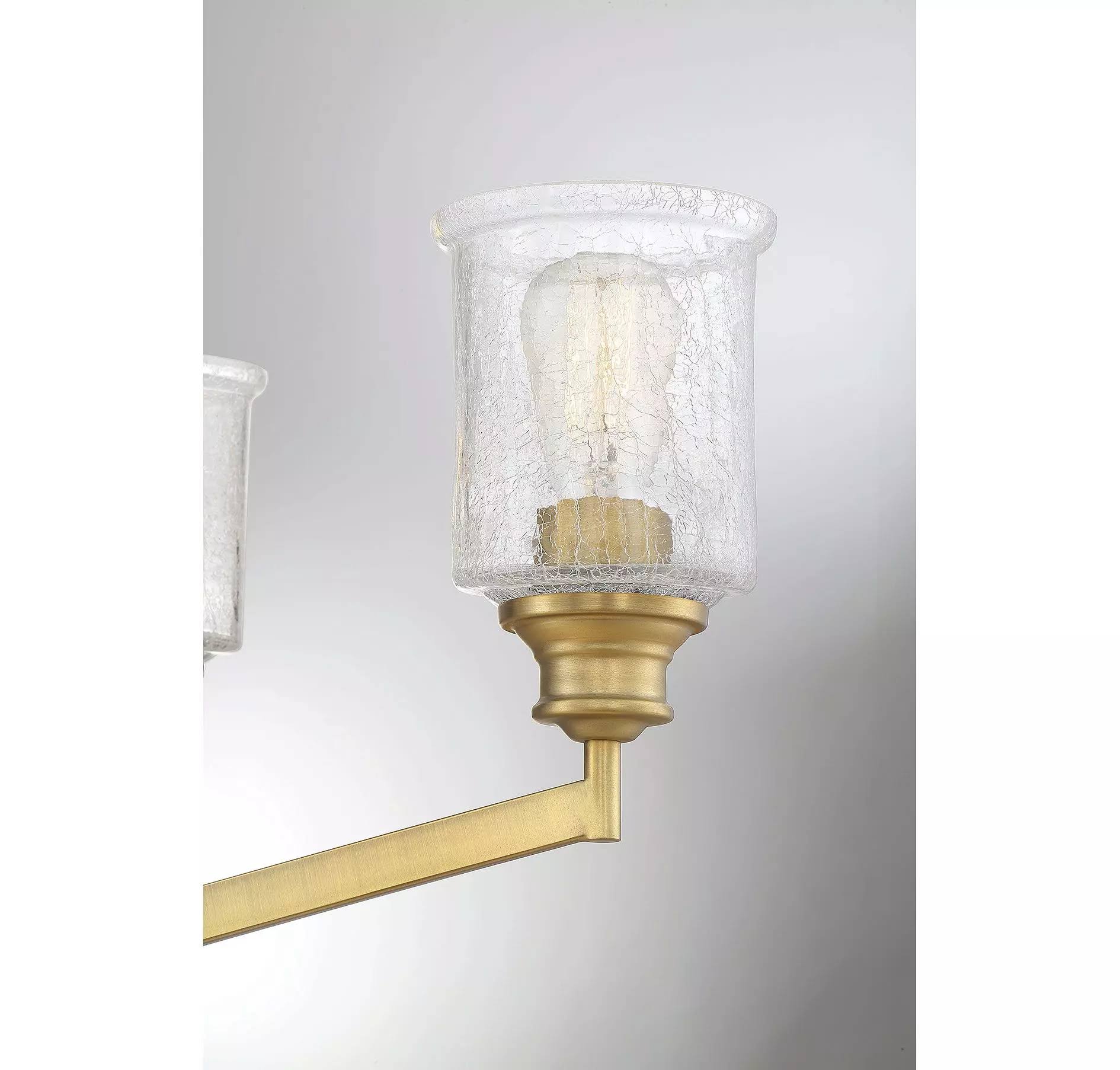 Savoy House 1-1970-4-322 Hampton Warm Brass 4 Light Chandelier