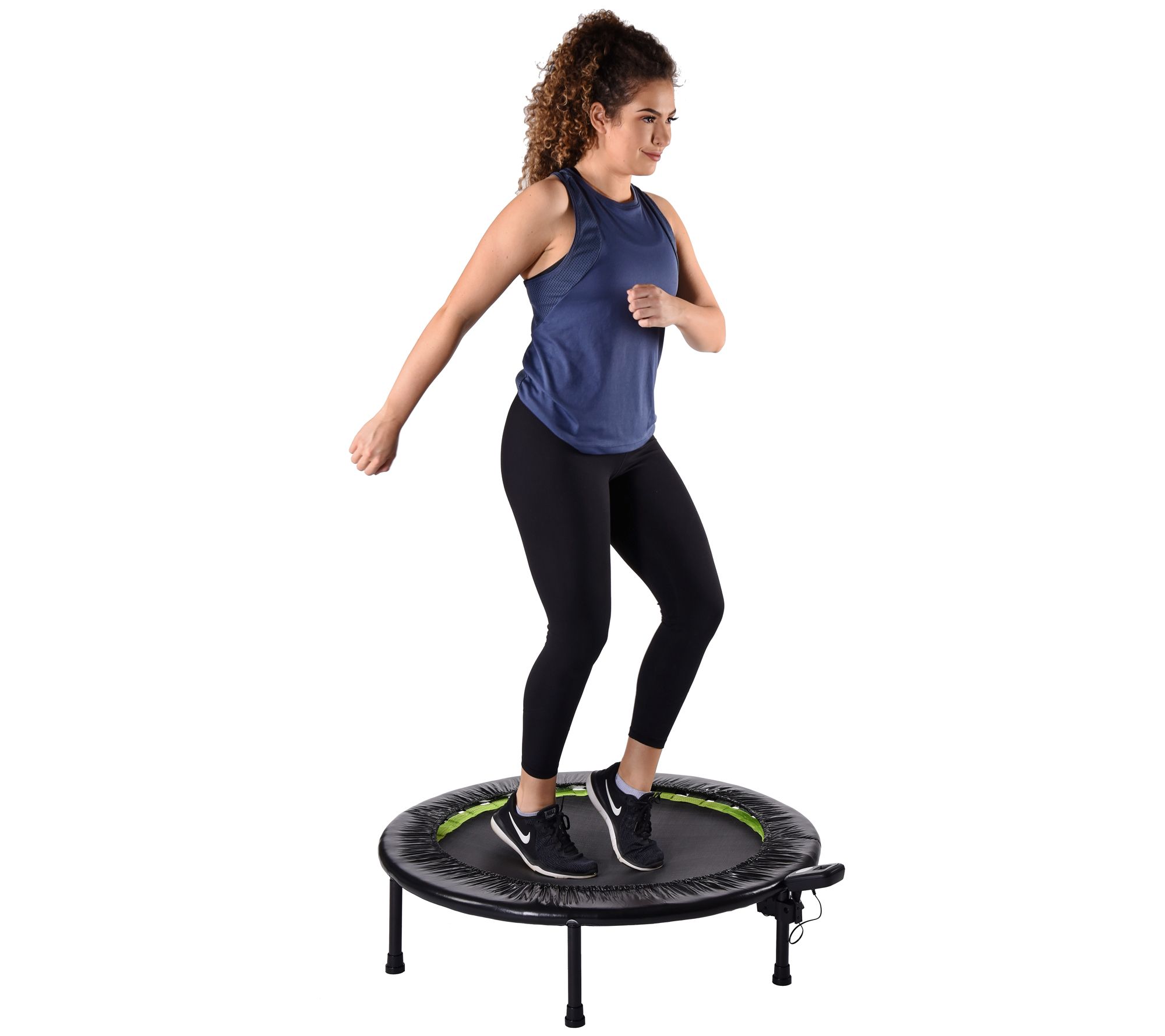 Stamina 1635 Fitness Trampoline w LCD Monitor T racking