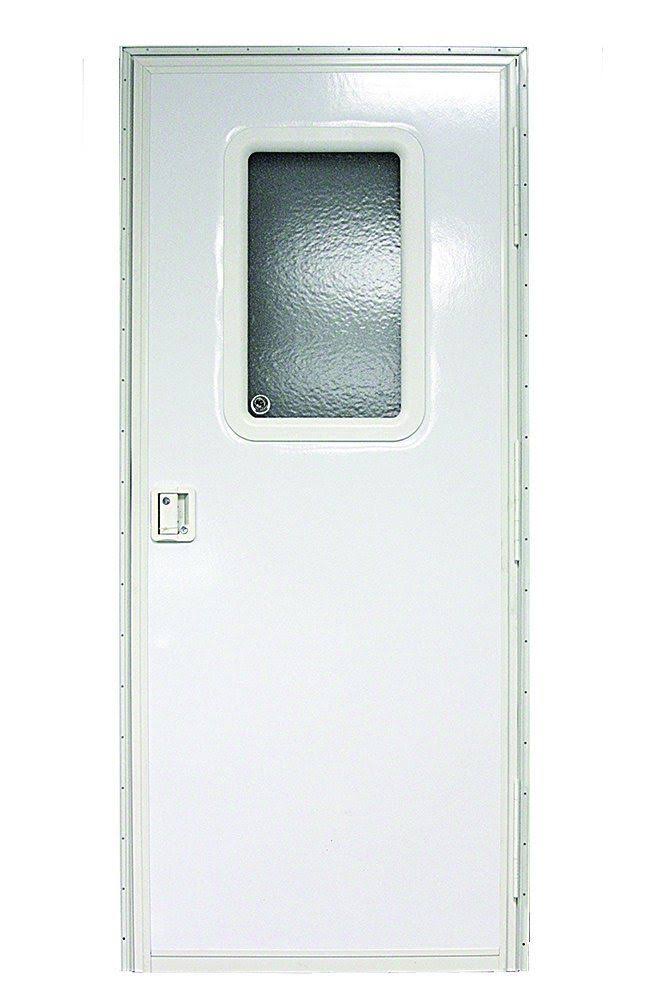 Lippert RH Square Entry DOOR, Polar White, v000042629