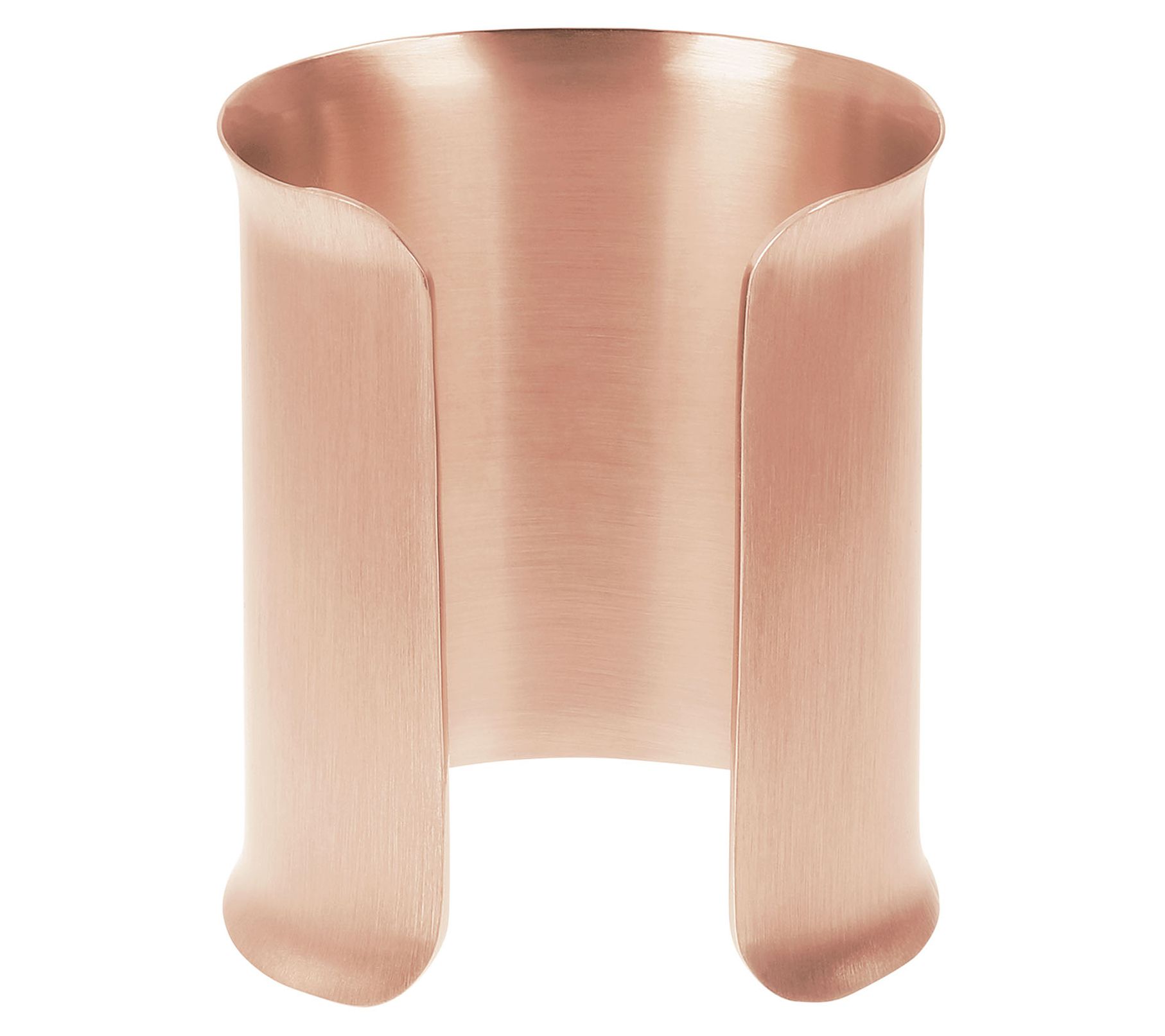 Bronzo Italia Extra Wide Satin Cuff Bracelet