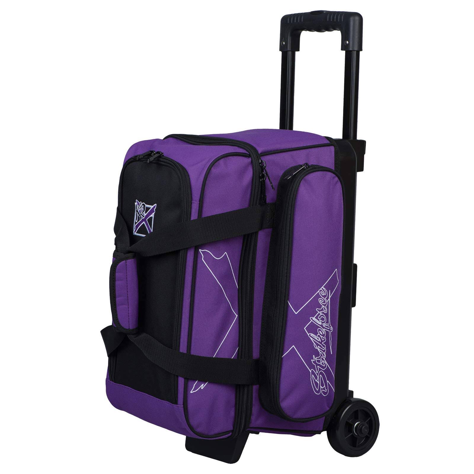KR Strikeforce Hybrid x Double Roller Purple Bowling Bag | Bowling.Com