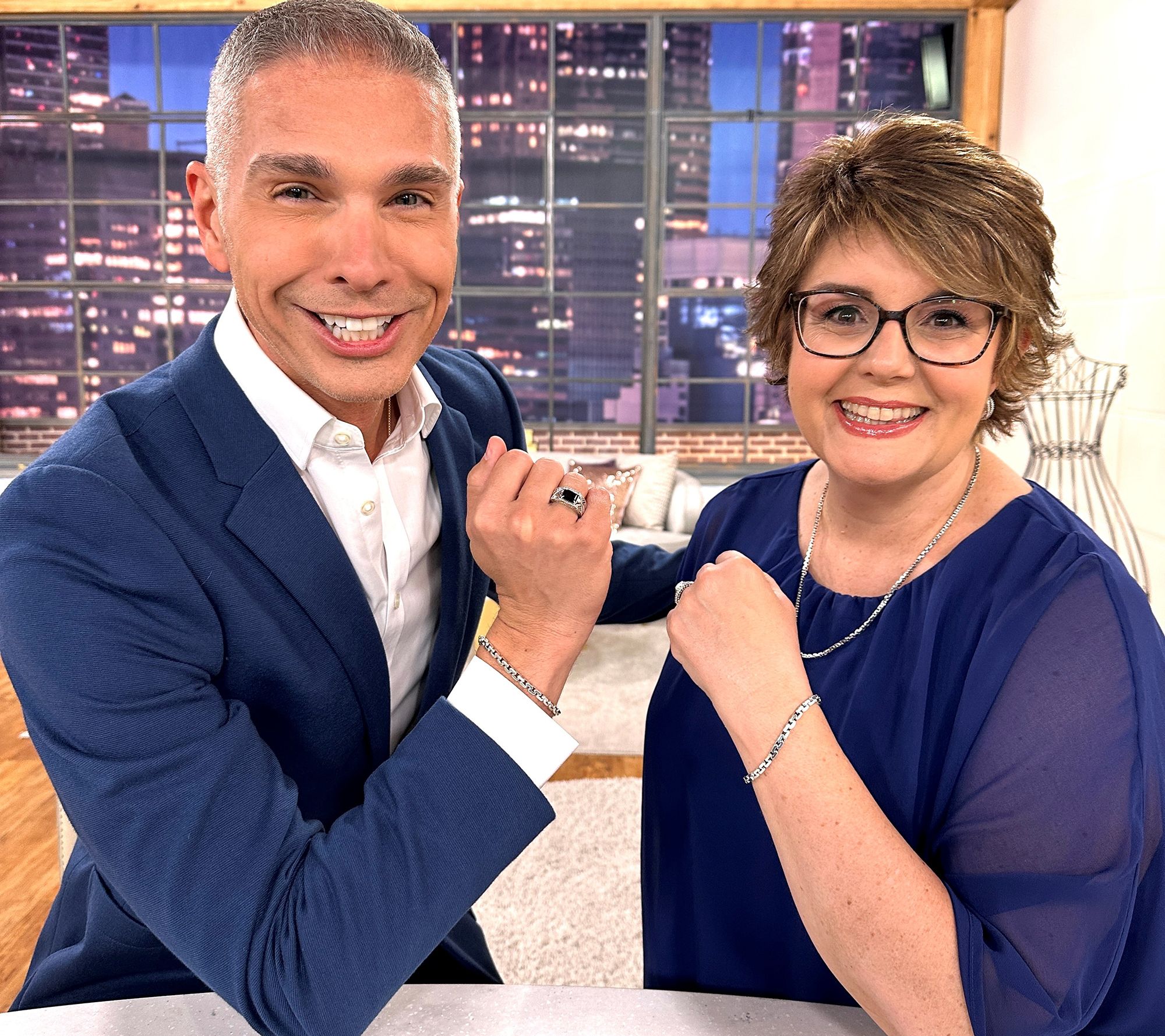 JAI x Alberti Sterling Silver Mirror Cut 6.0mm Box Chain Bracelet, 21g