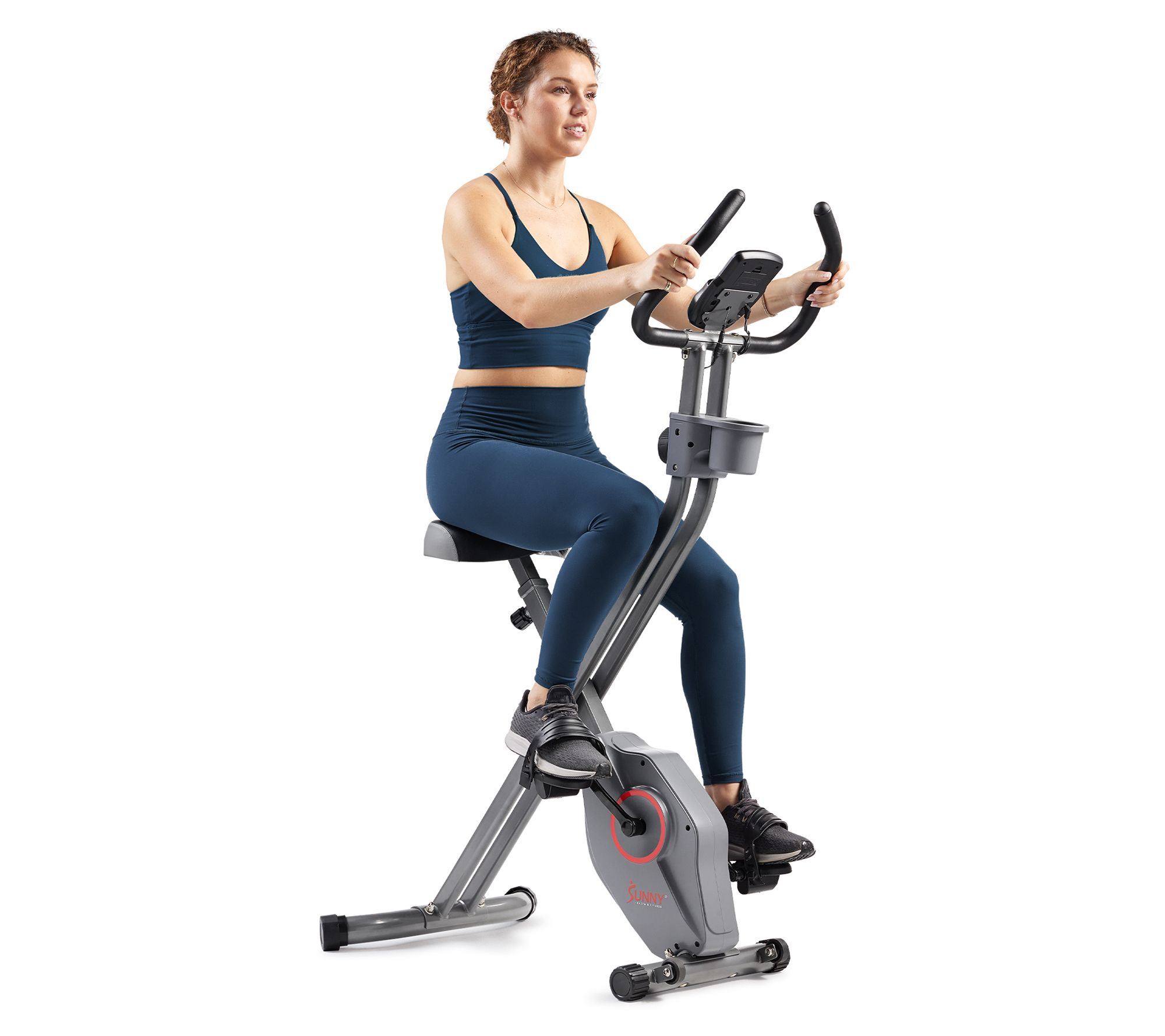 Sunny Fitness Foldable Magnetic X-Bike Pro