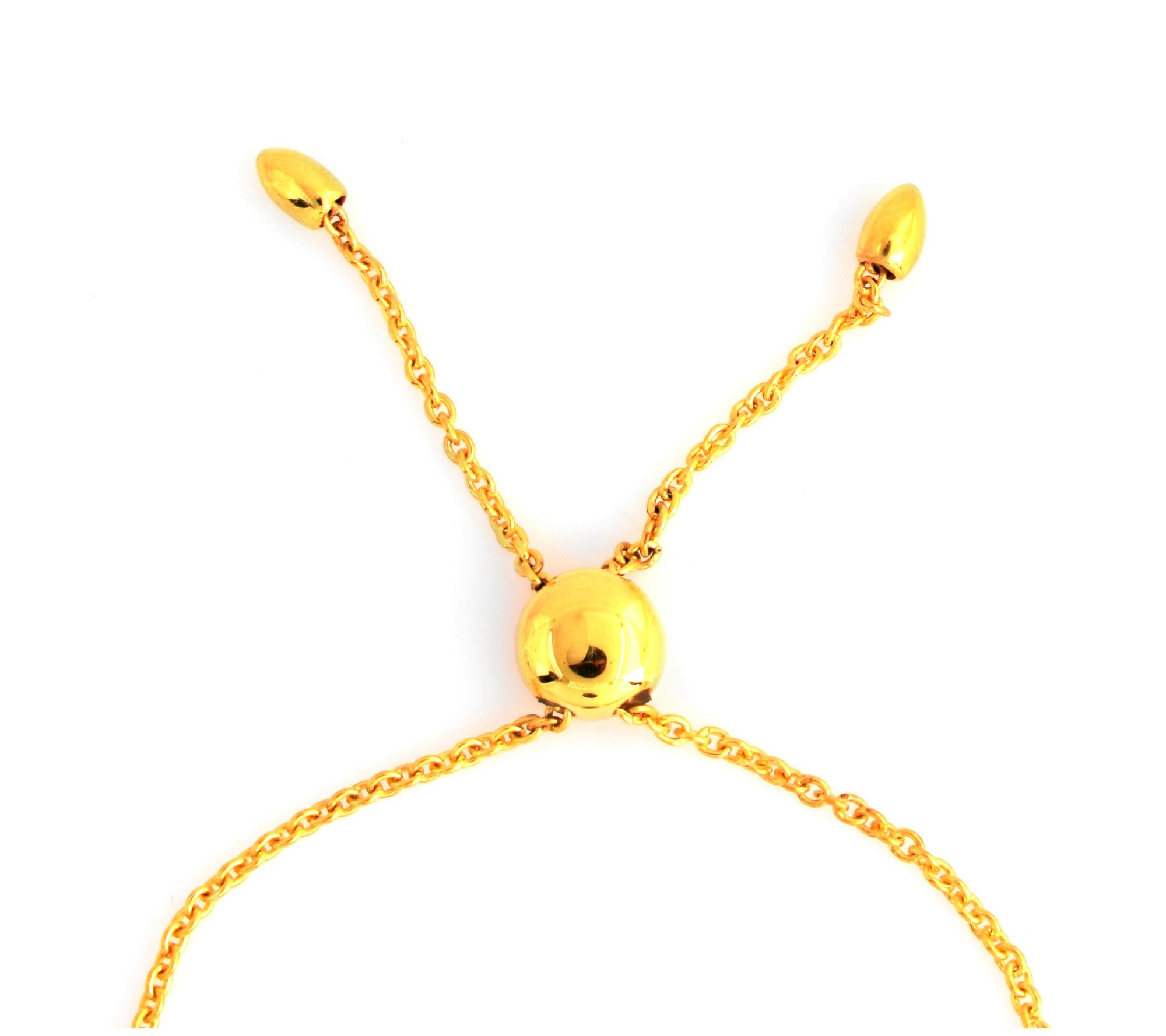 Affinity Gems Composite Turquoise Bracelet, 14K Gold Plated