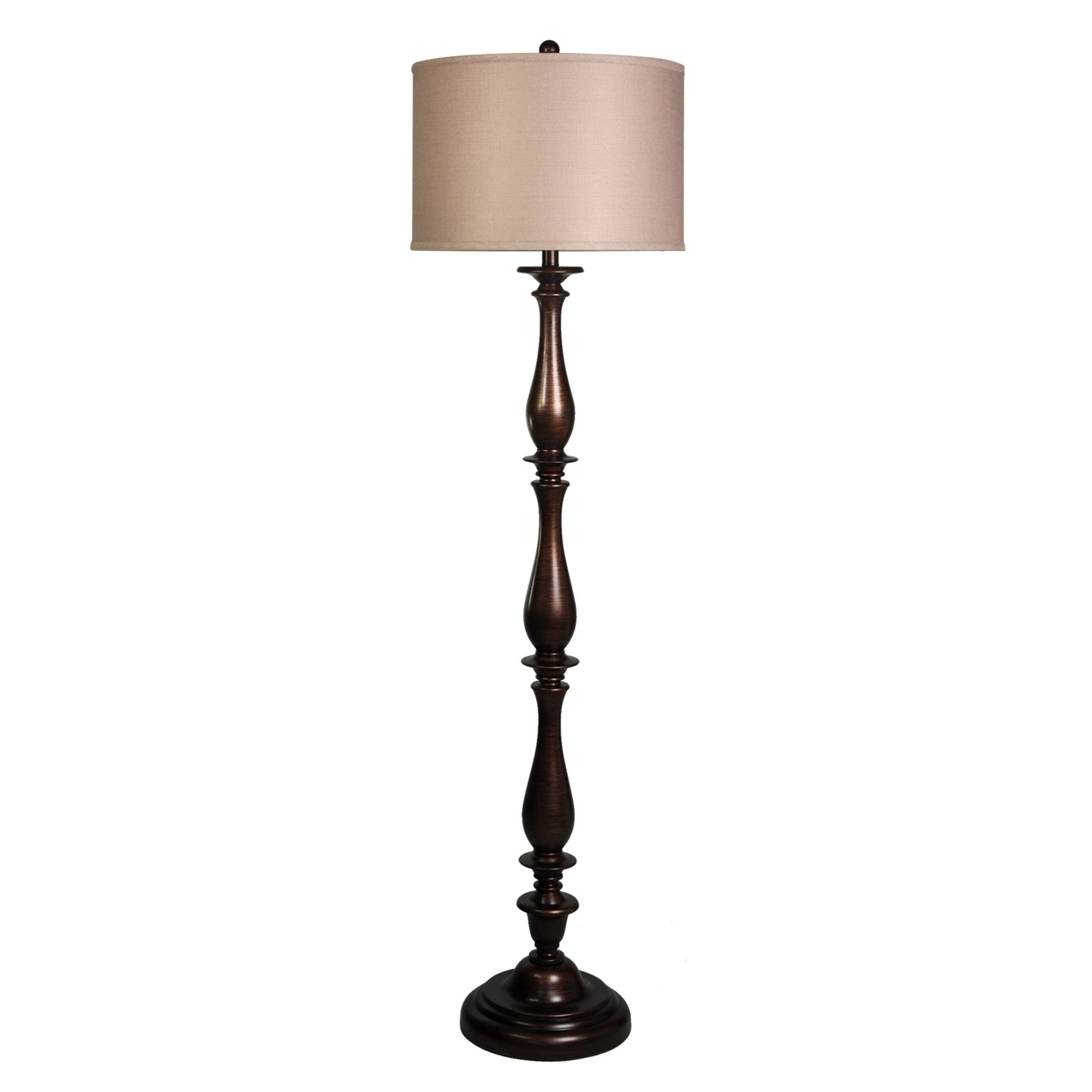 61 Charlton Floor Lamp Bronze - StyleCraft