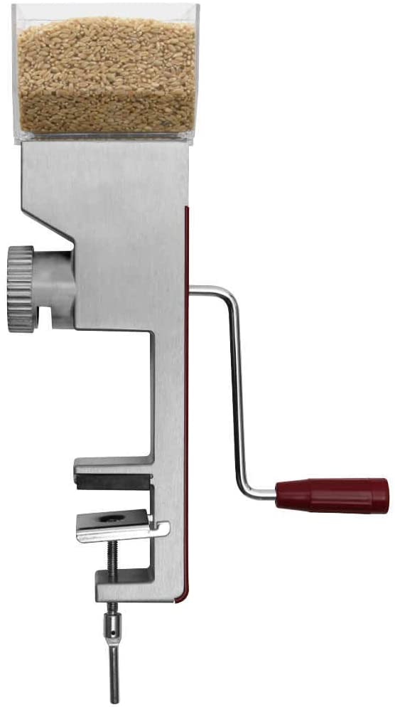 Deluxe Grain Mill, small, Silver, VKP1024
