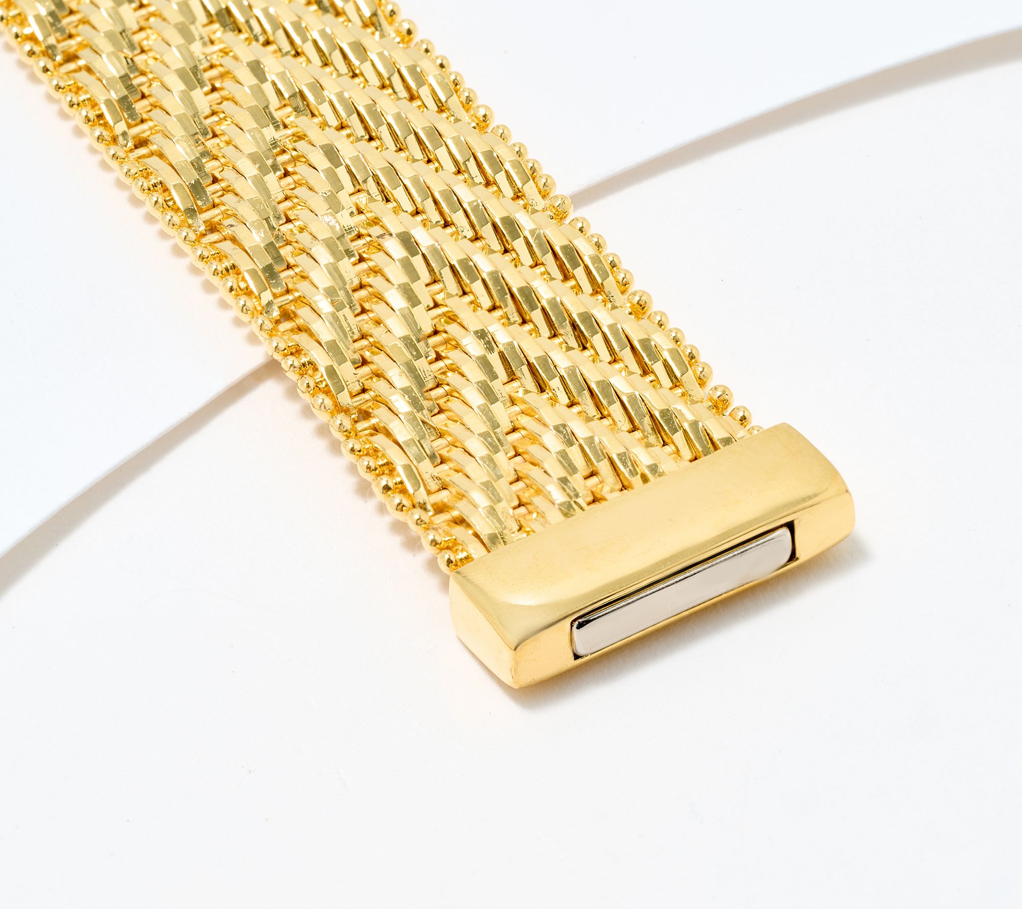 David Markstein Bronze Premiere Riccio Magnetic Clasp Bracelet